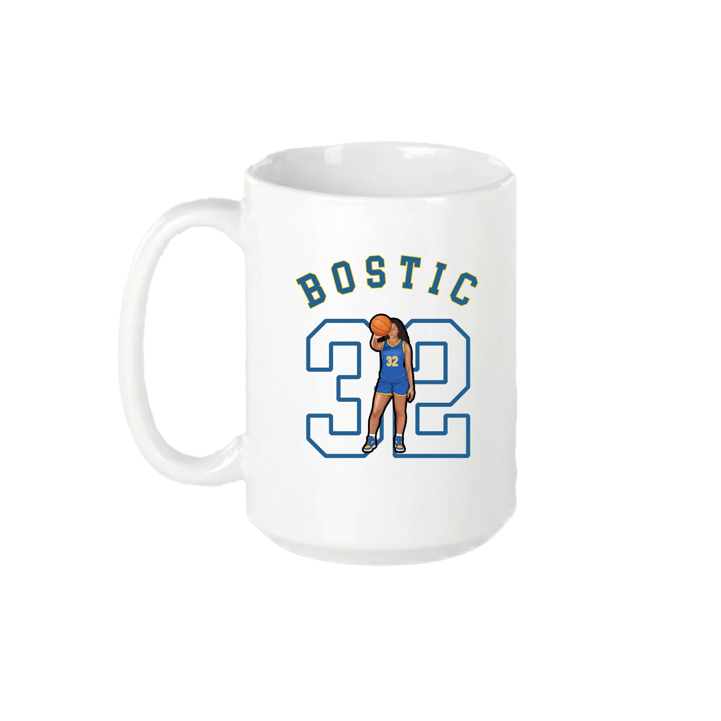 15oz Coffee Mug — Shirsey Arch in White