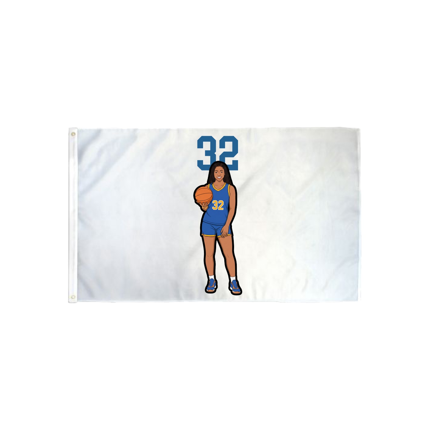 3x5 Flag — Number Top in Classic
