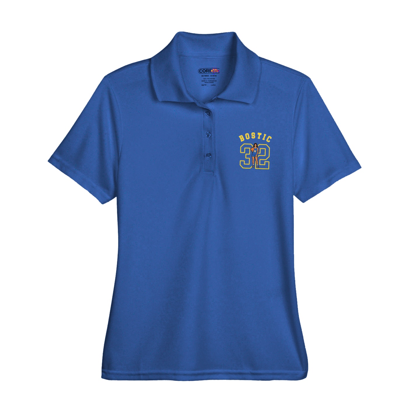 Womens Performance Polo — Shirsey Arch in Royal