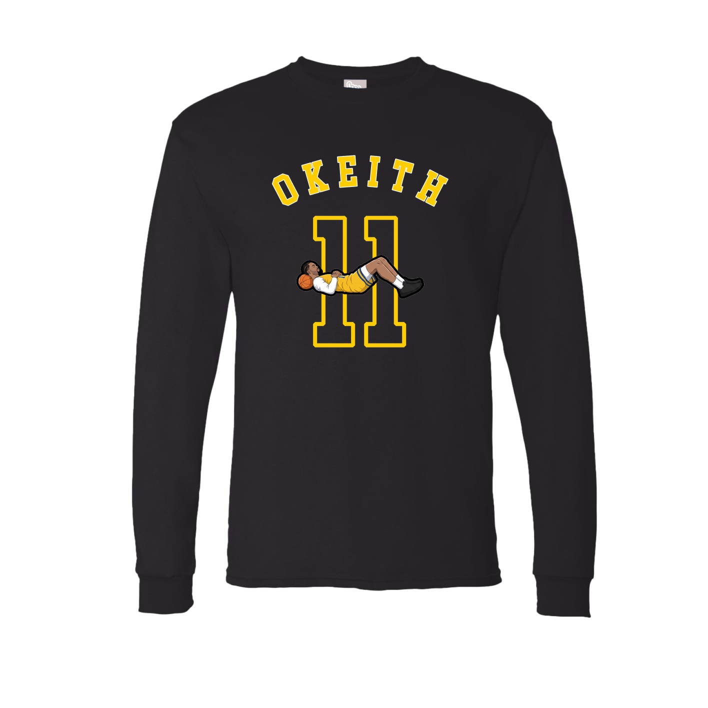Long Sleeve Tee — Shirsey Arch in Black