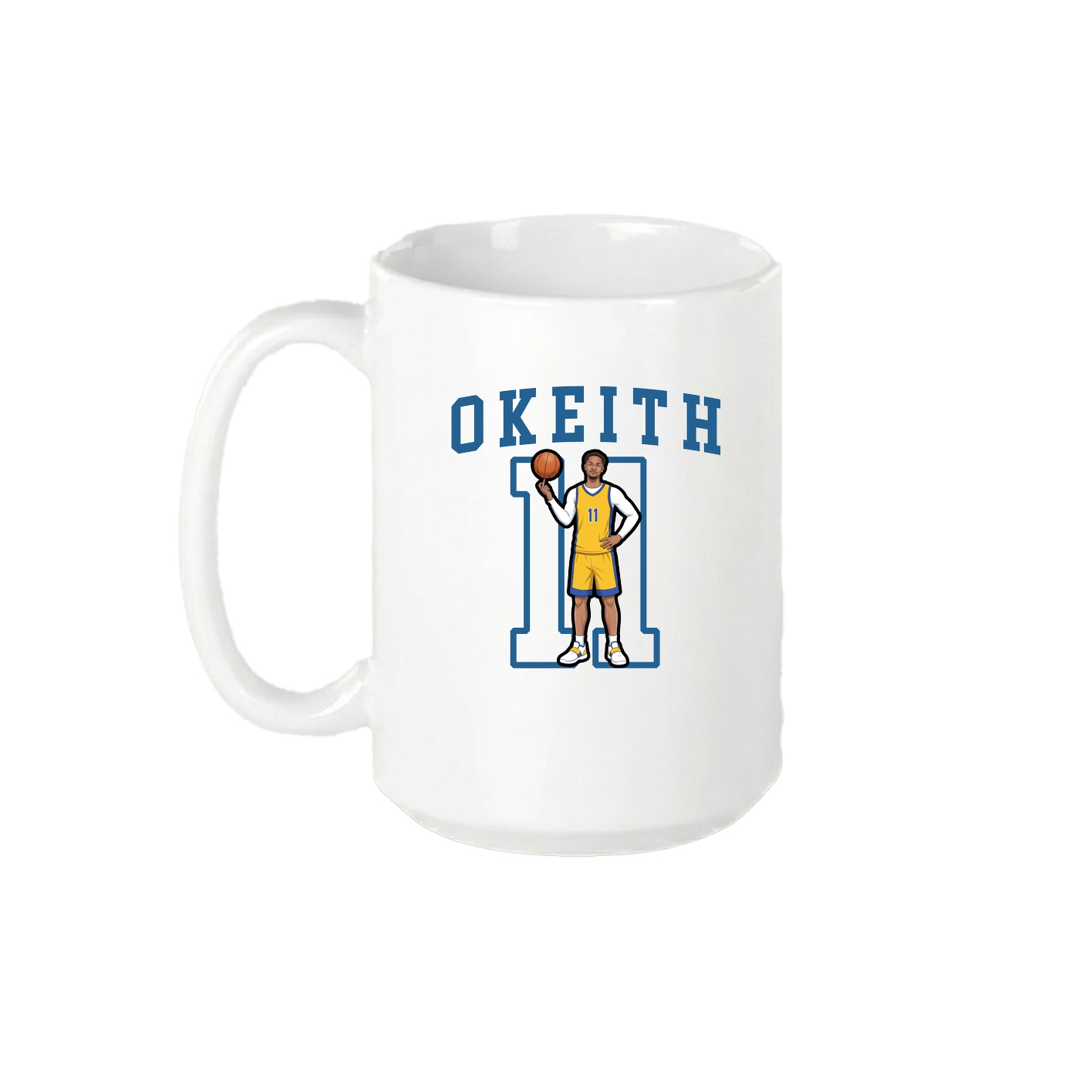 15oz Coffee Mug — Shirsey in White