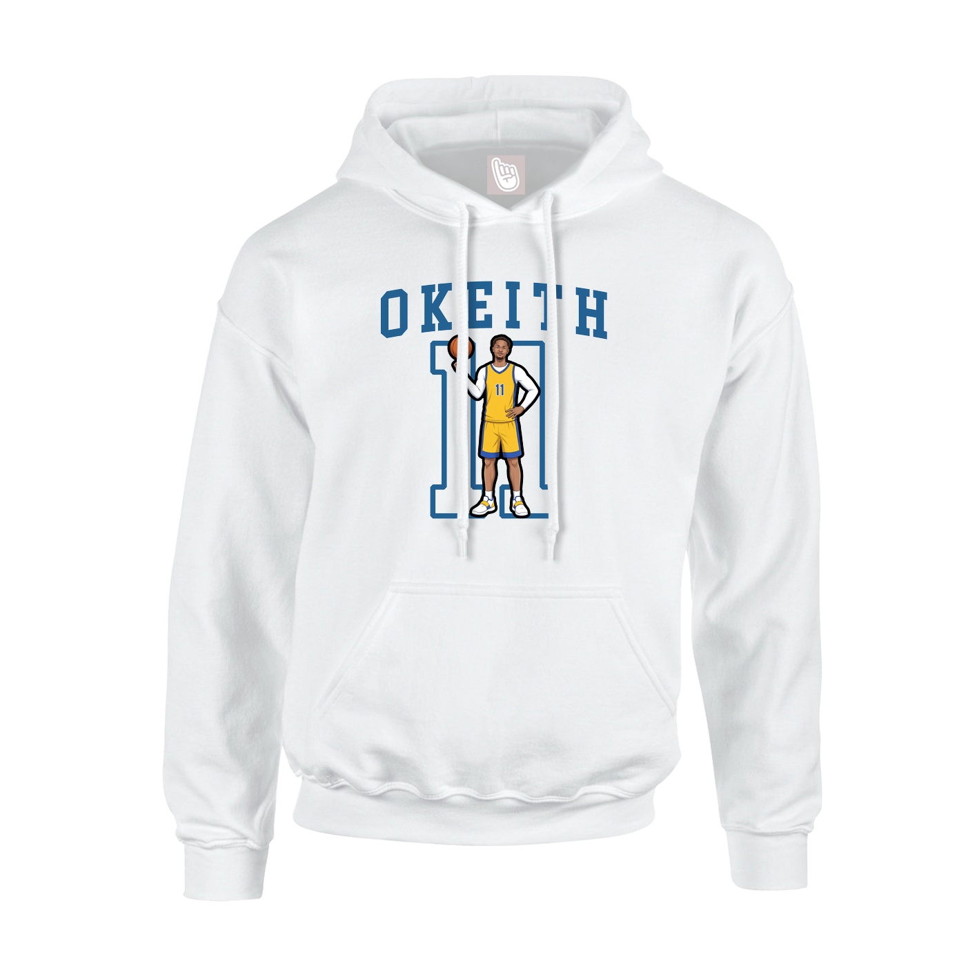 Youth Hoodie — Shirsey in White