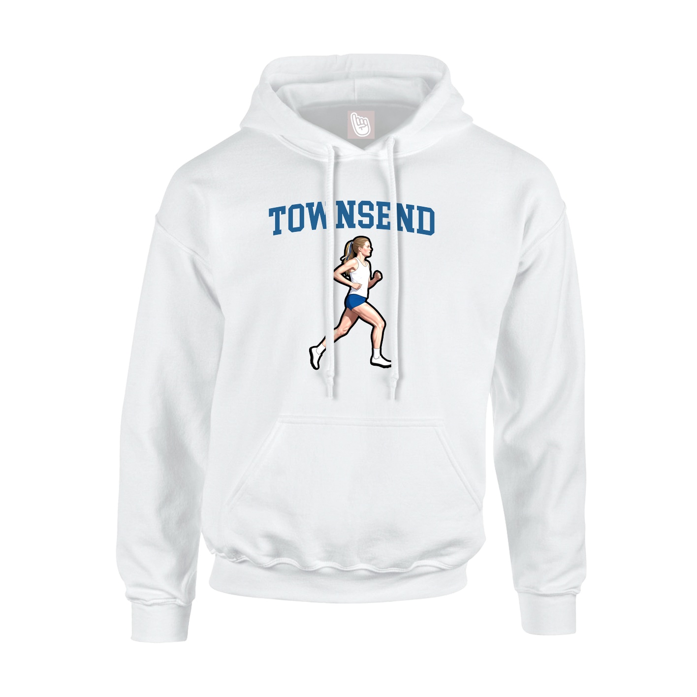 Youth Hoodie — Shirsey in White
