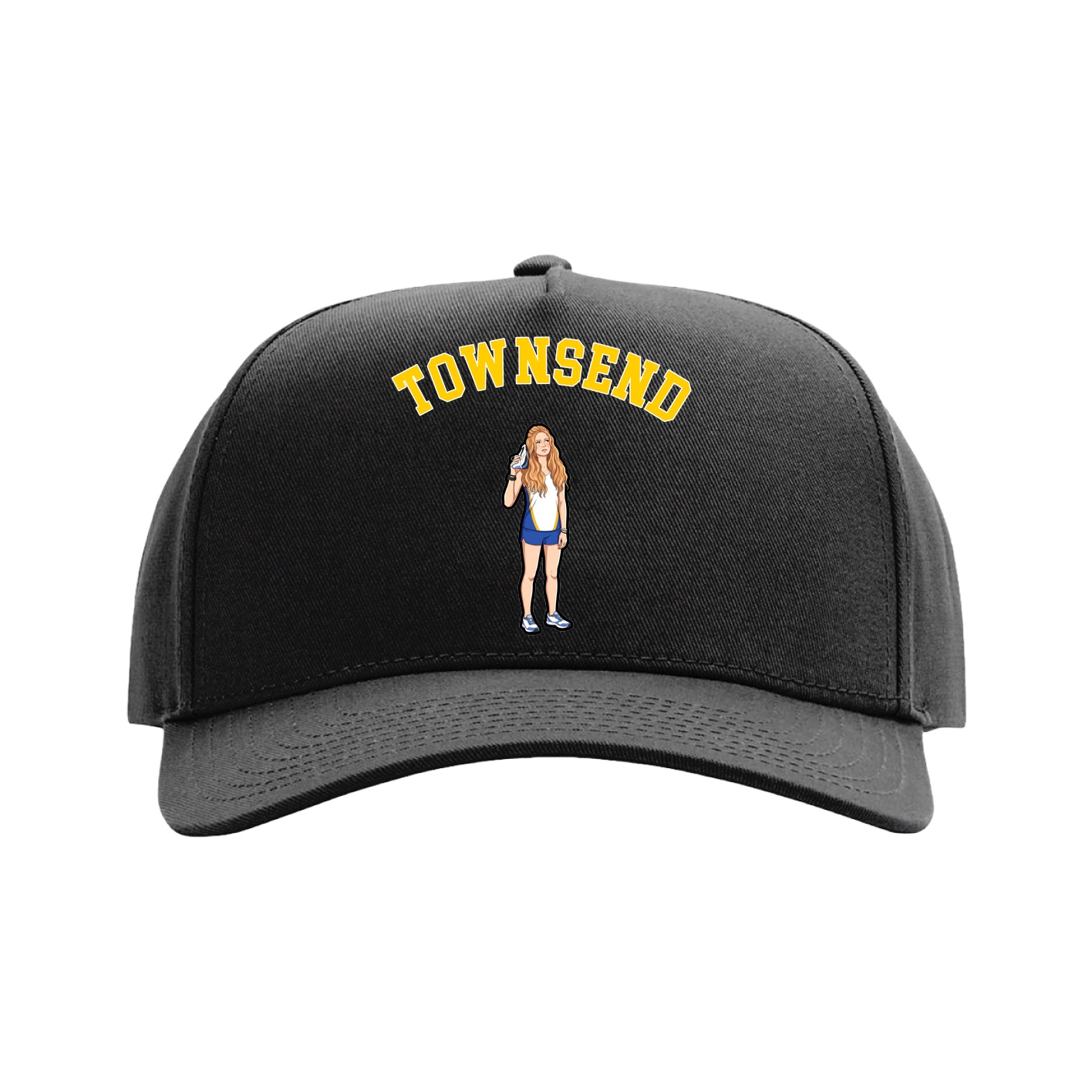 Full Fabric Five-Panel Champ Cap