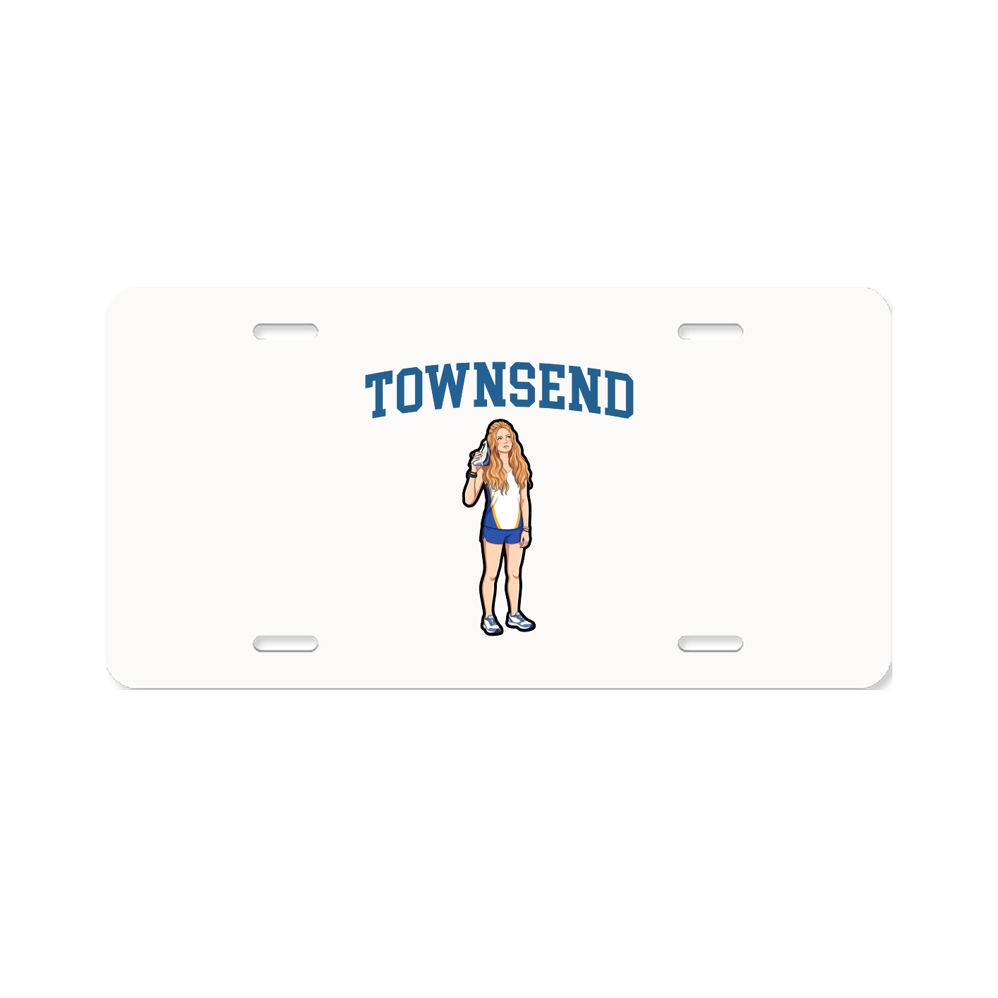 License Plate — Shirsey in Classic