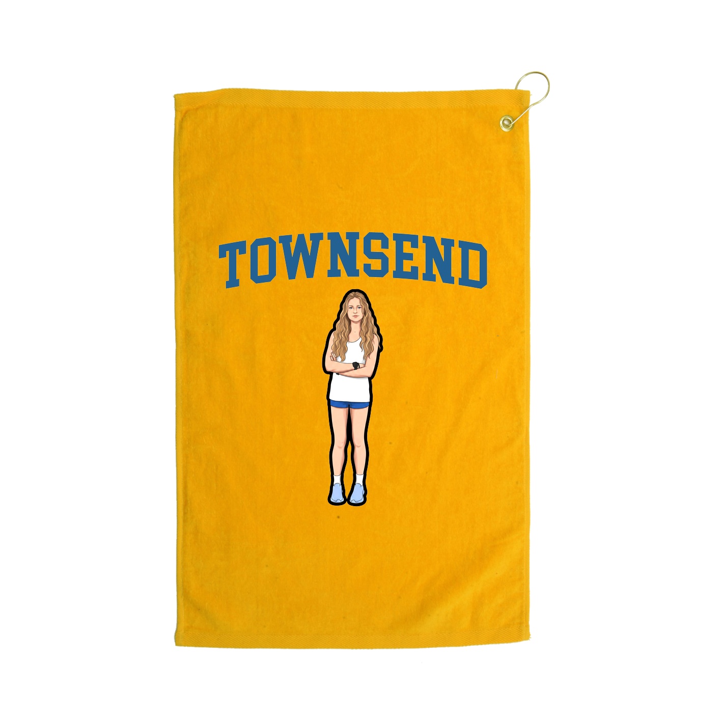 Golf Towel — Shirsey in Gold