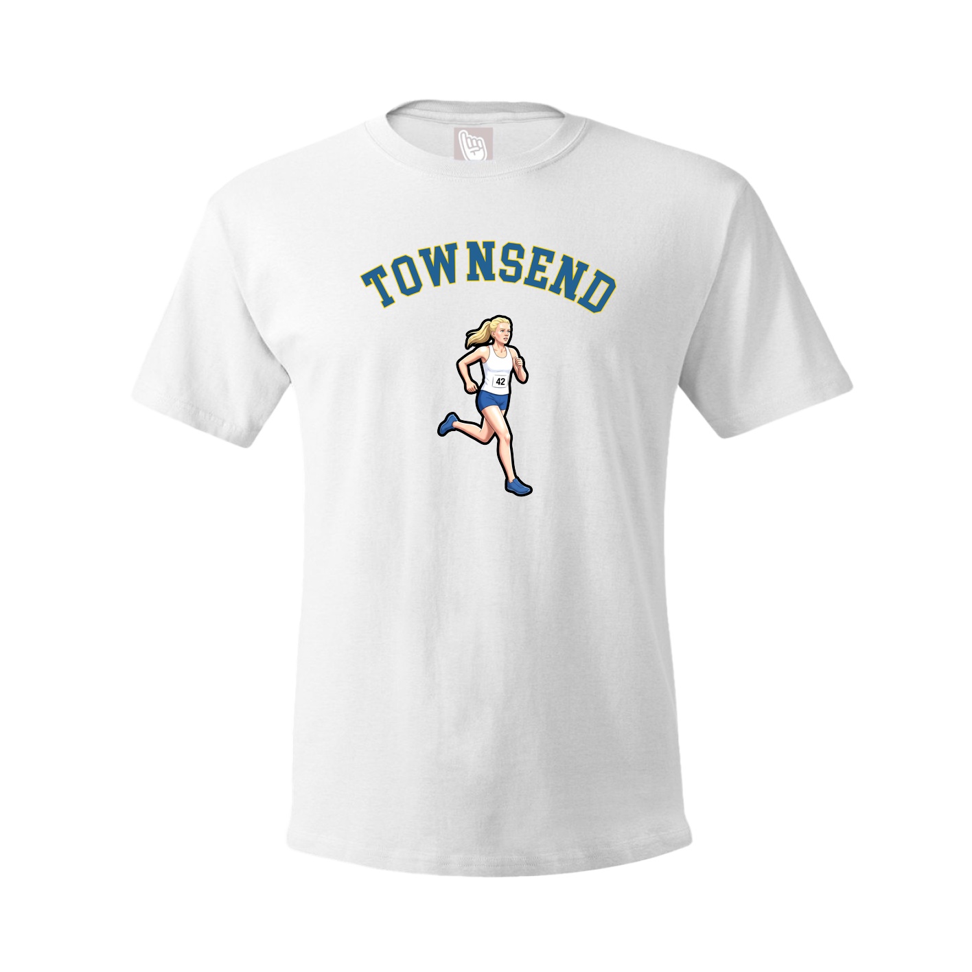 Youth Tee — Shirsey Arch in White