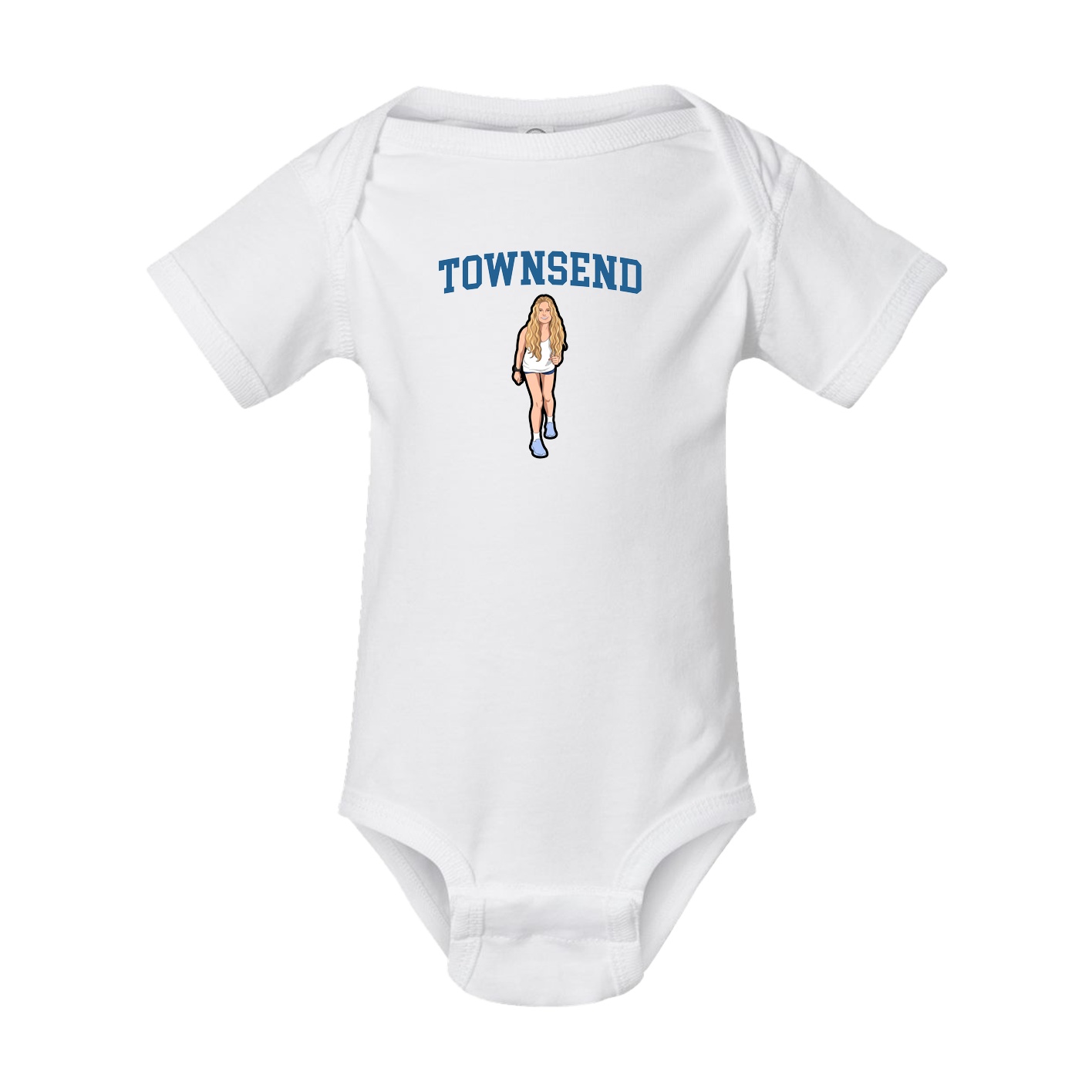 Baby Onesie — Shirsey in White