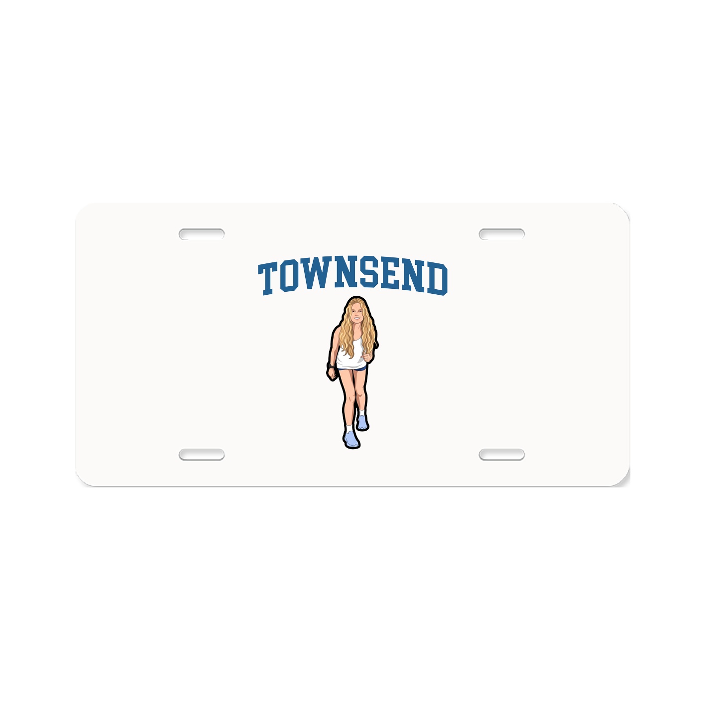License Plate — Shirsey in Classic
