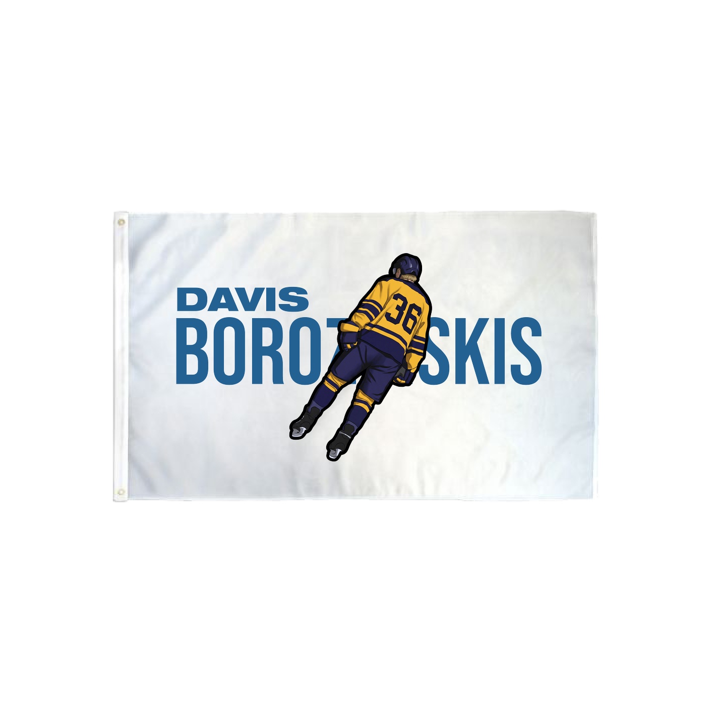 3x5 Flag — Player Name in Classic