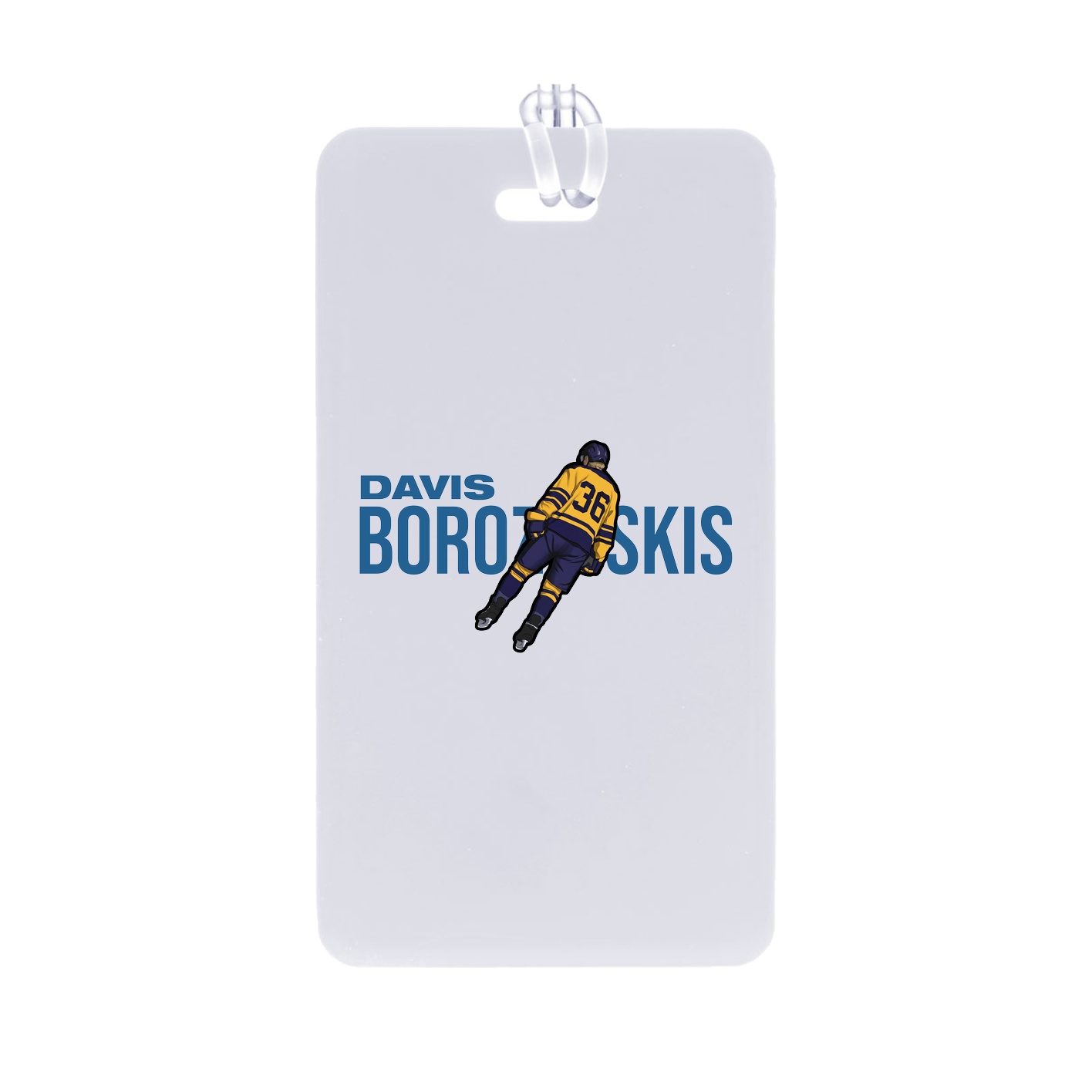 Bag Tag — Player Name in Classic