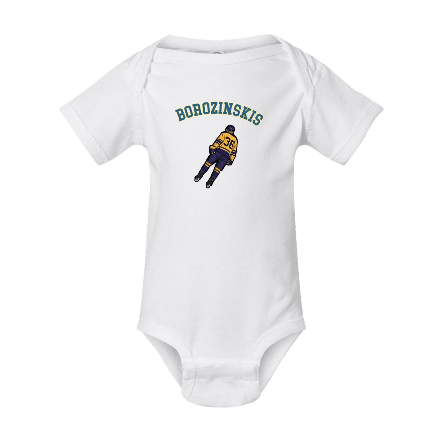 Baby Onesie — Shirsey Arch in White