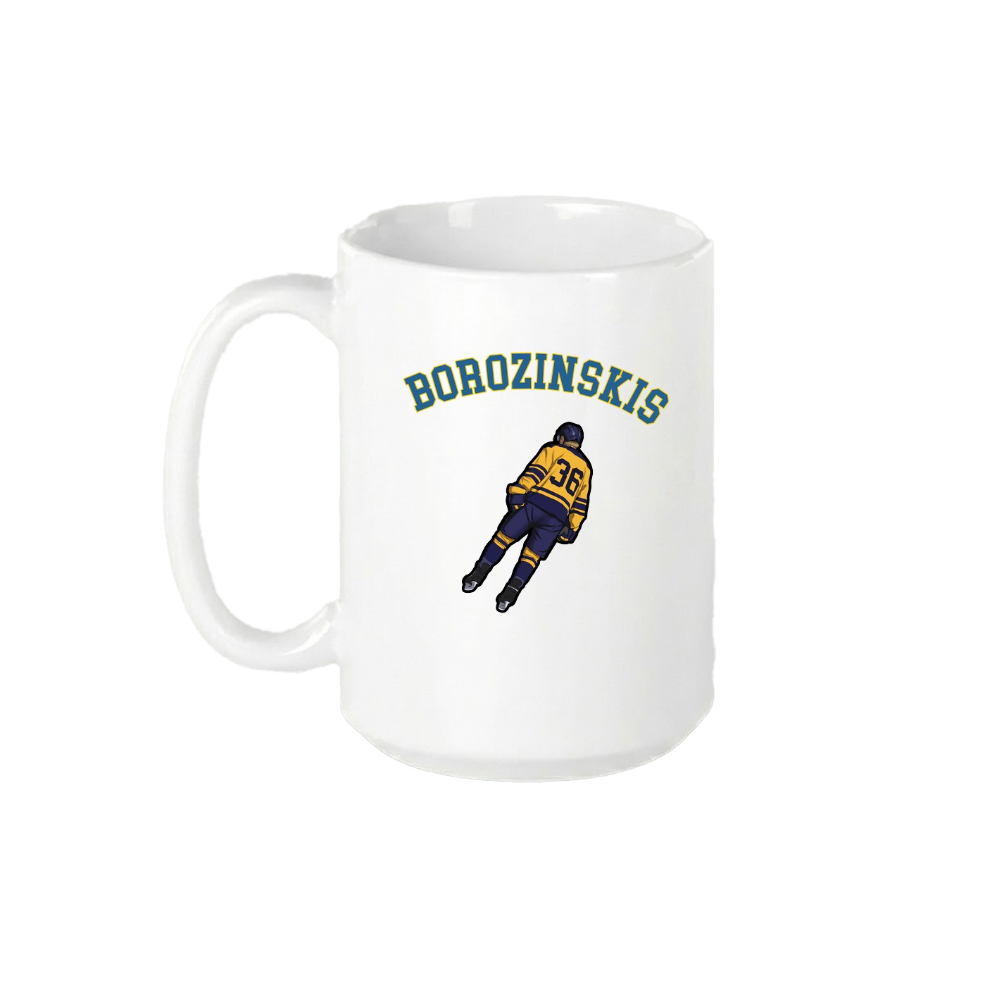 15oz Coffee Mug — Shirsey Arch in White