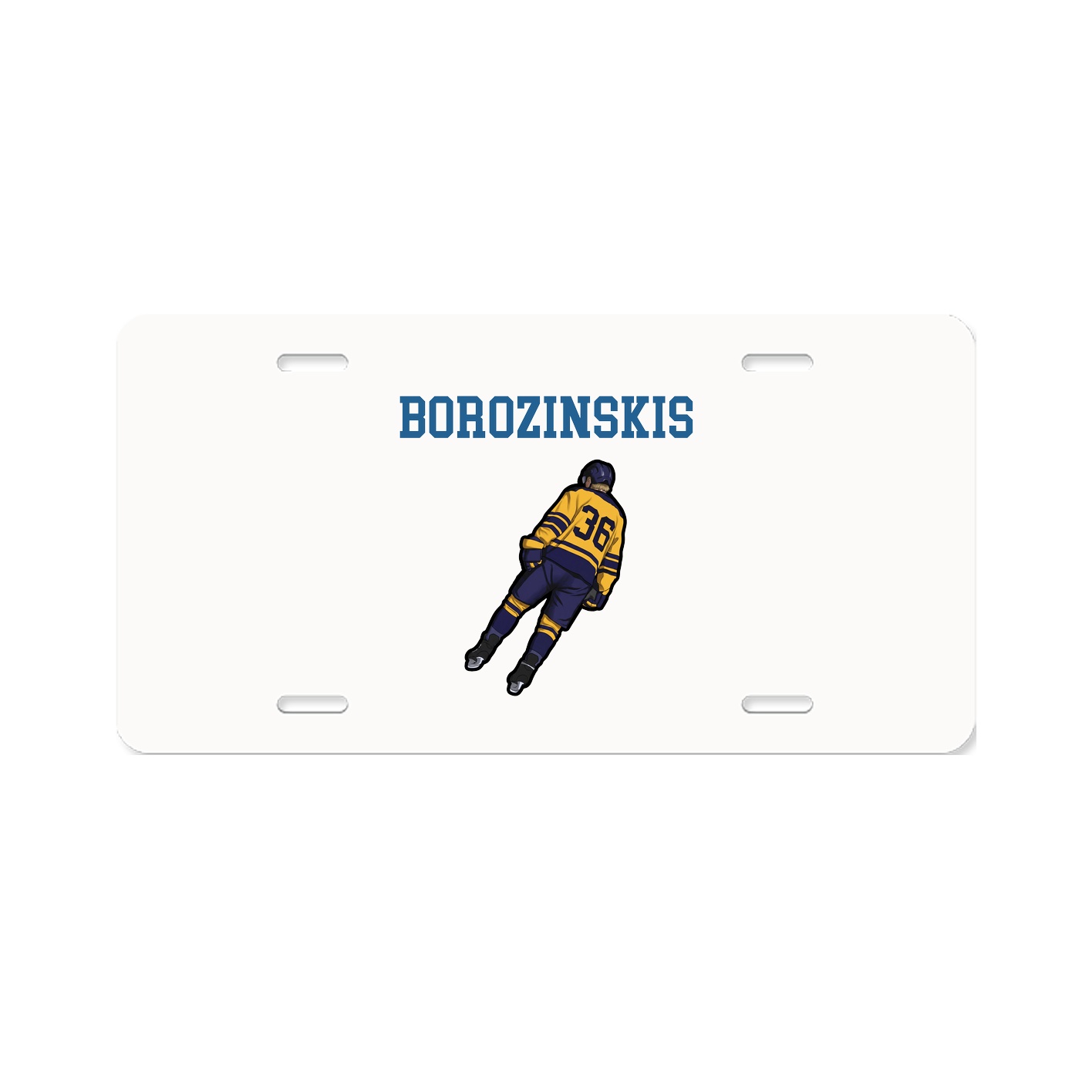 License Plate — Shirsey in Classic