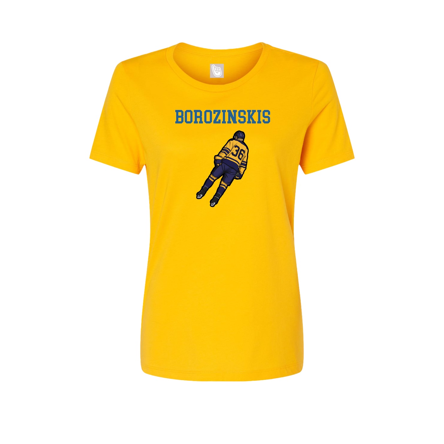 Fitted Women's Tee — Shirsey in Gold