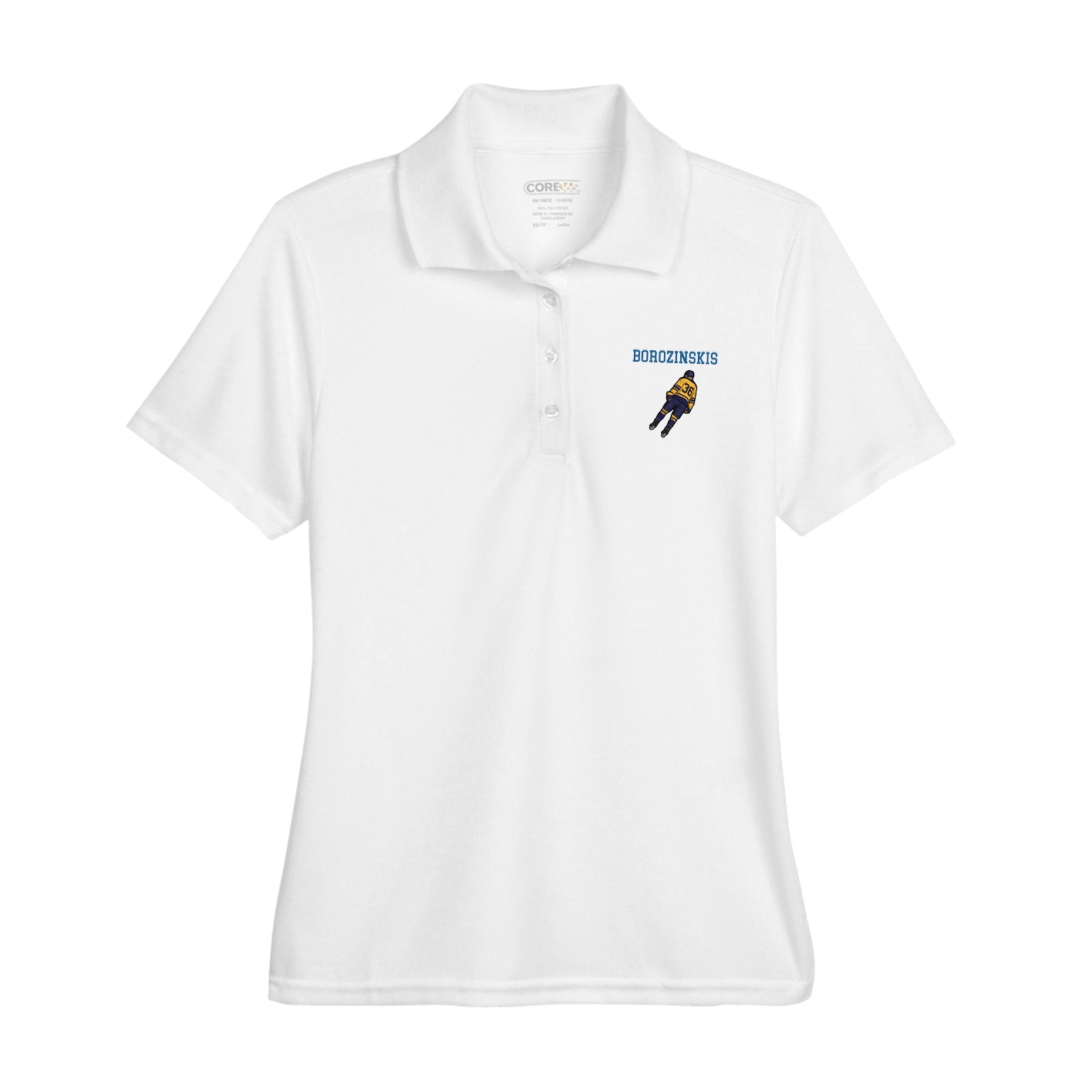 Womens Performance Polo — Shirsey in White