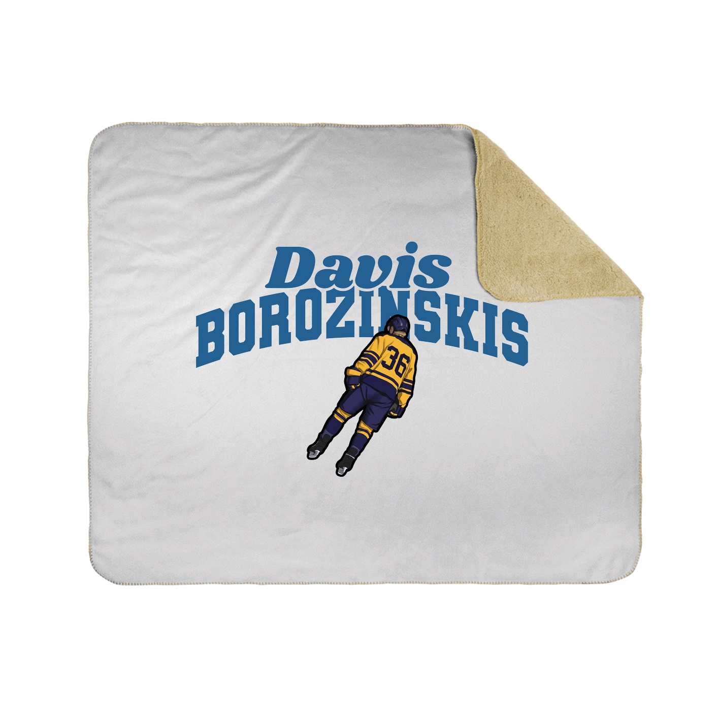 Throw Blanket — Signature Arch in White