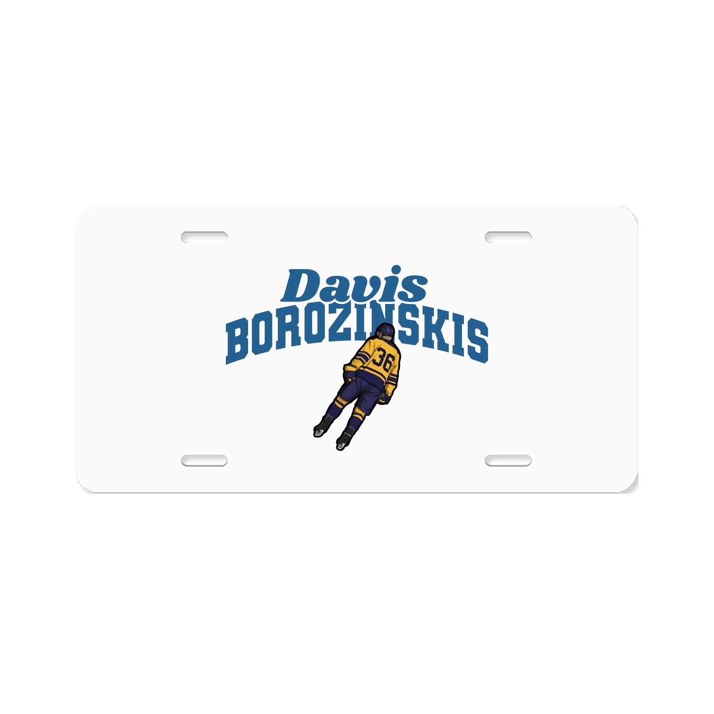 License Plate — Signature Arch in Classic