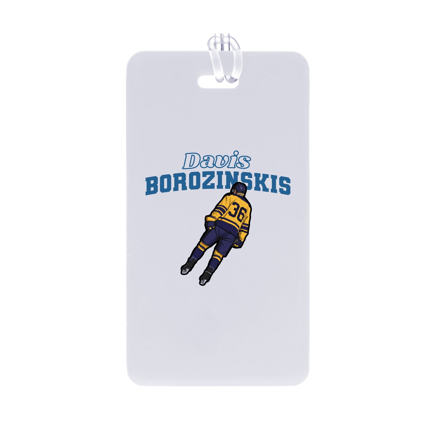 Bag Tag — Name Arch in Classic