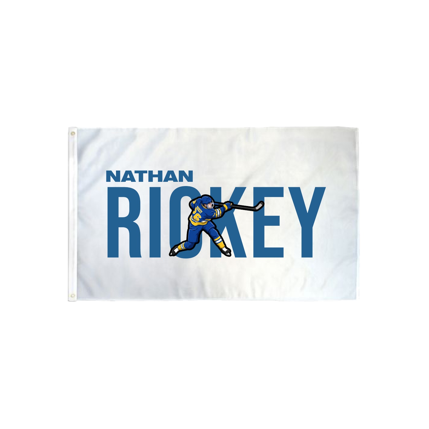 3x5 Flag — Player Name in Classic
