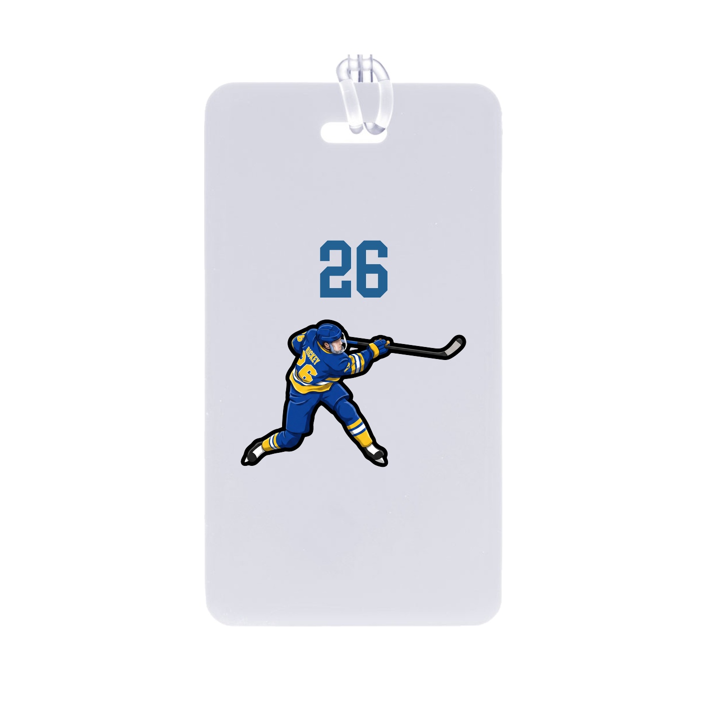 Bag Tag — Number Top in Classic