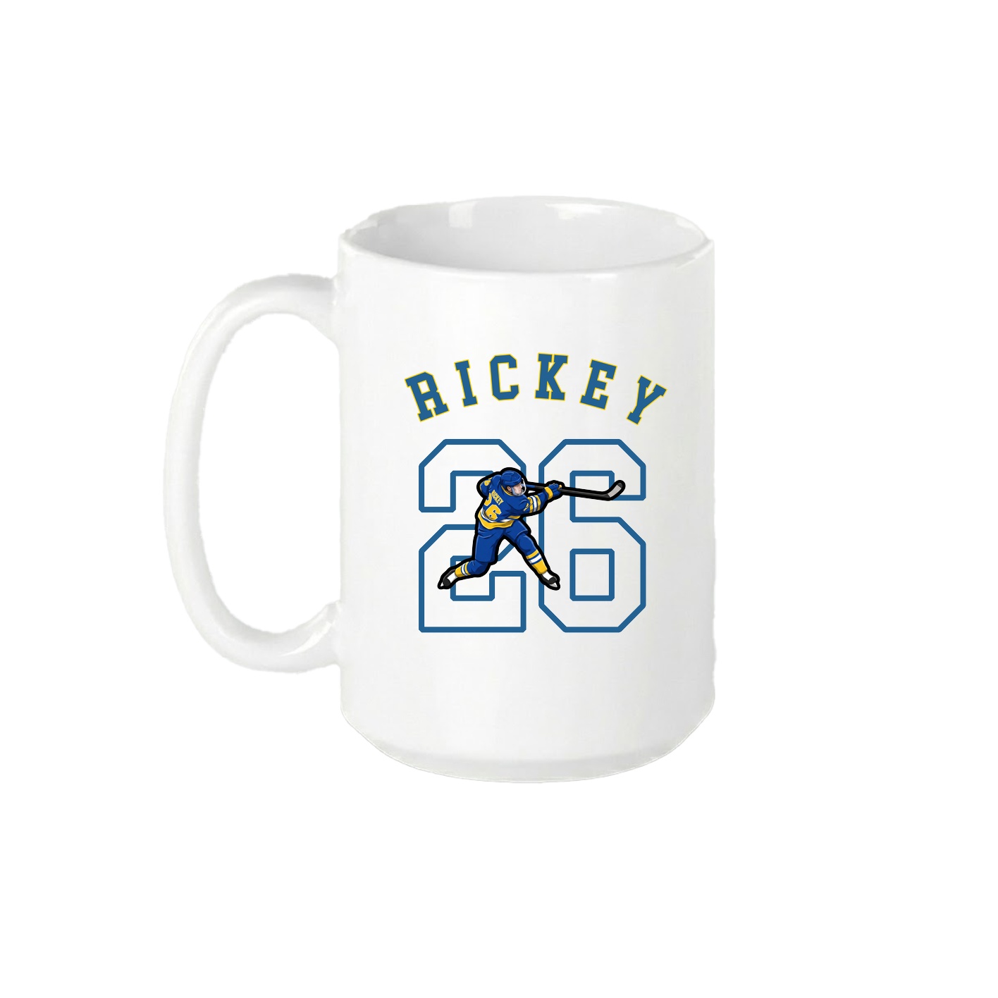 15oz Coffee Mug — Shirsey Arch in White