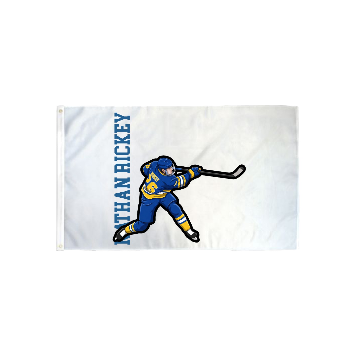 3x5 Flag — Name Vertical in Classic