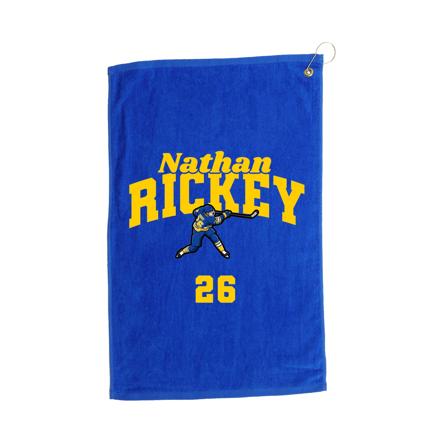 Golf Towel — Signature Arch in Royal
