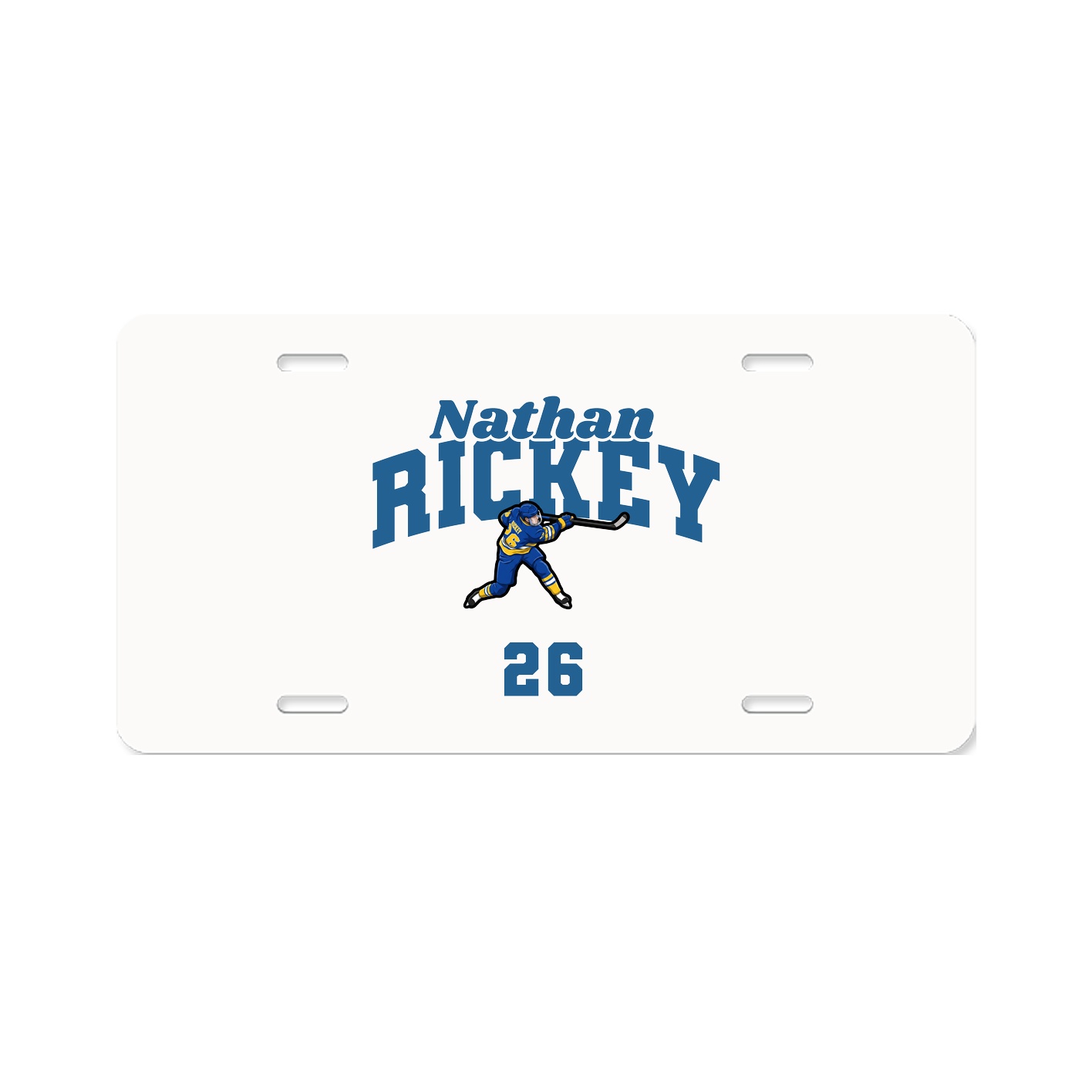 License Plate — Signature Arch in Classic