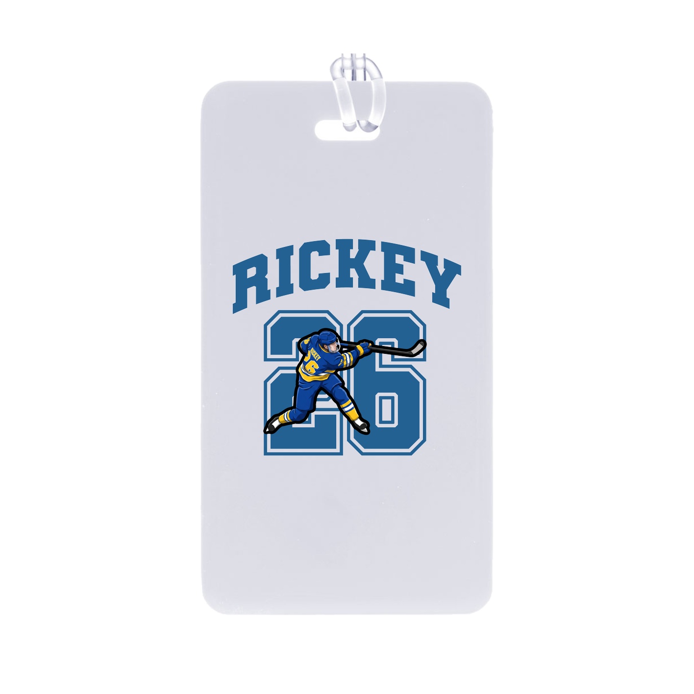 Bag Tag — Number in Classic