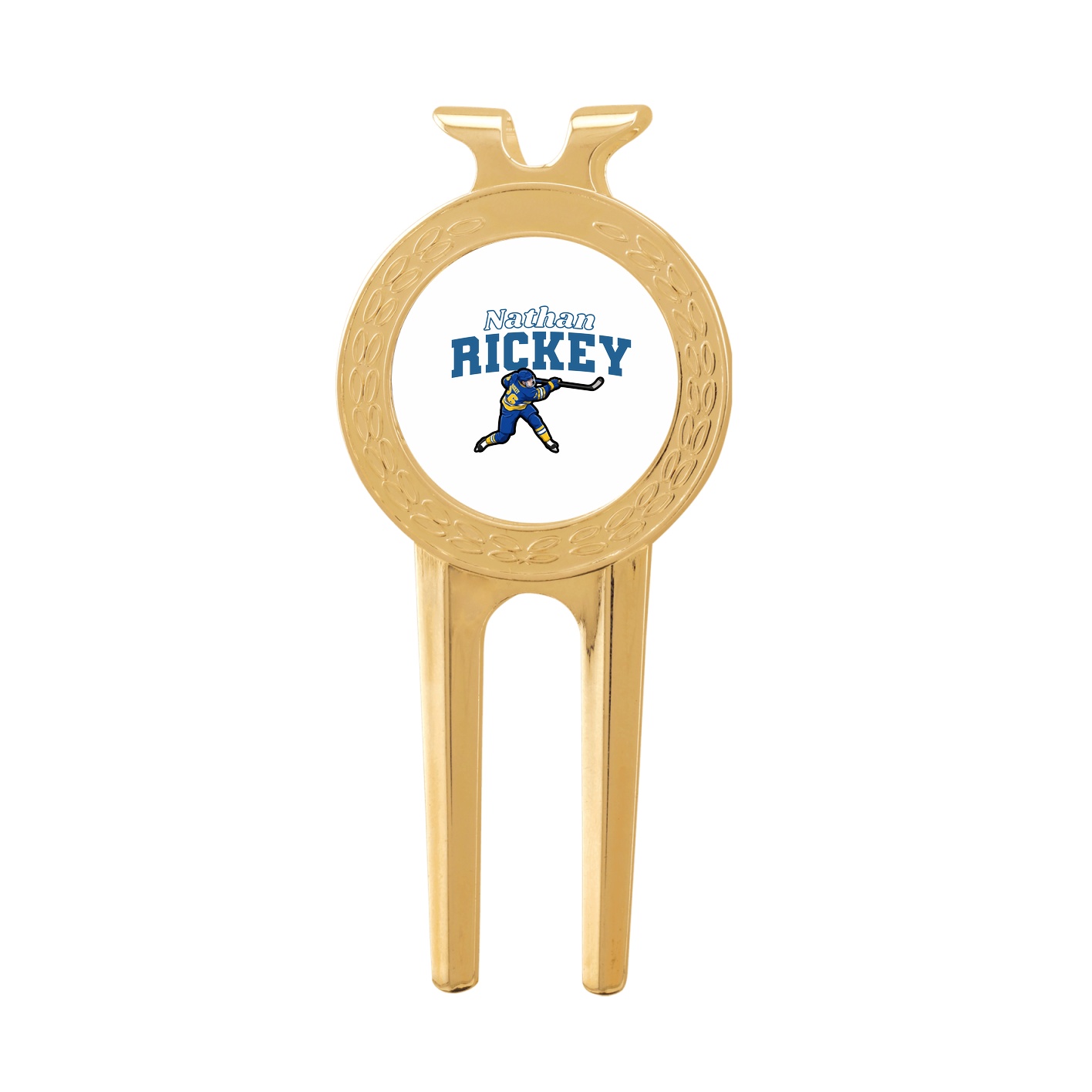 Divot Tool with Ball Marker — Name Arch in Classic