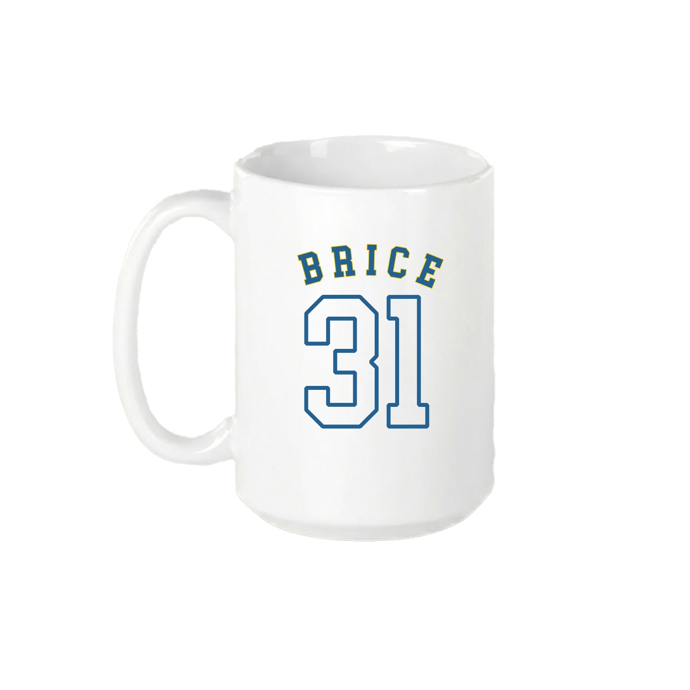 15oz Coffee Mug — Shirsey Arch in White