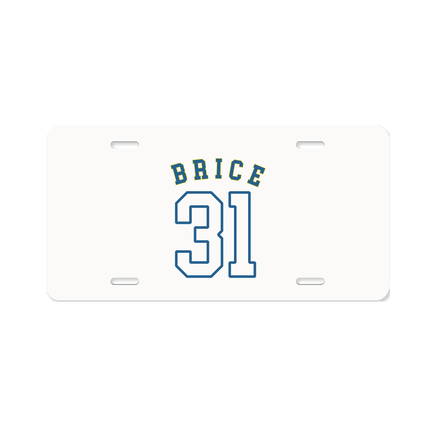 License Plate — Shirsey Arch in Classic