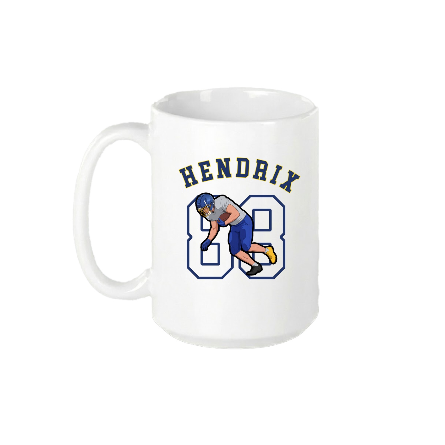 15oz Coffee Mug — Shirsey Arch in White
