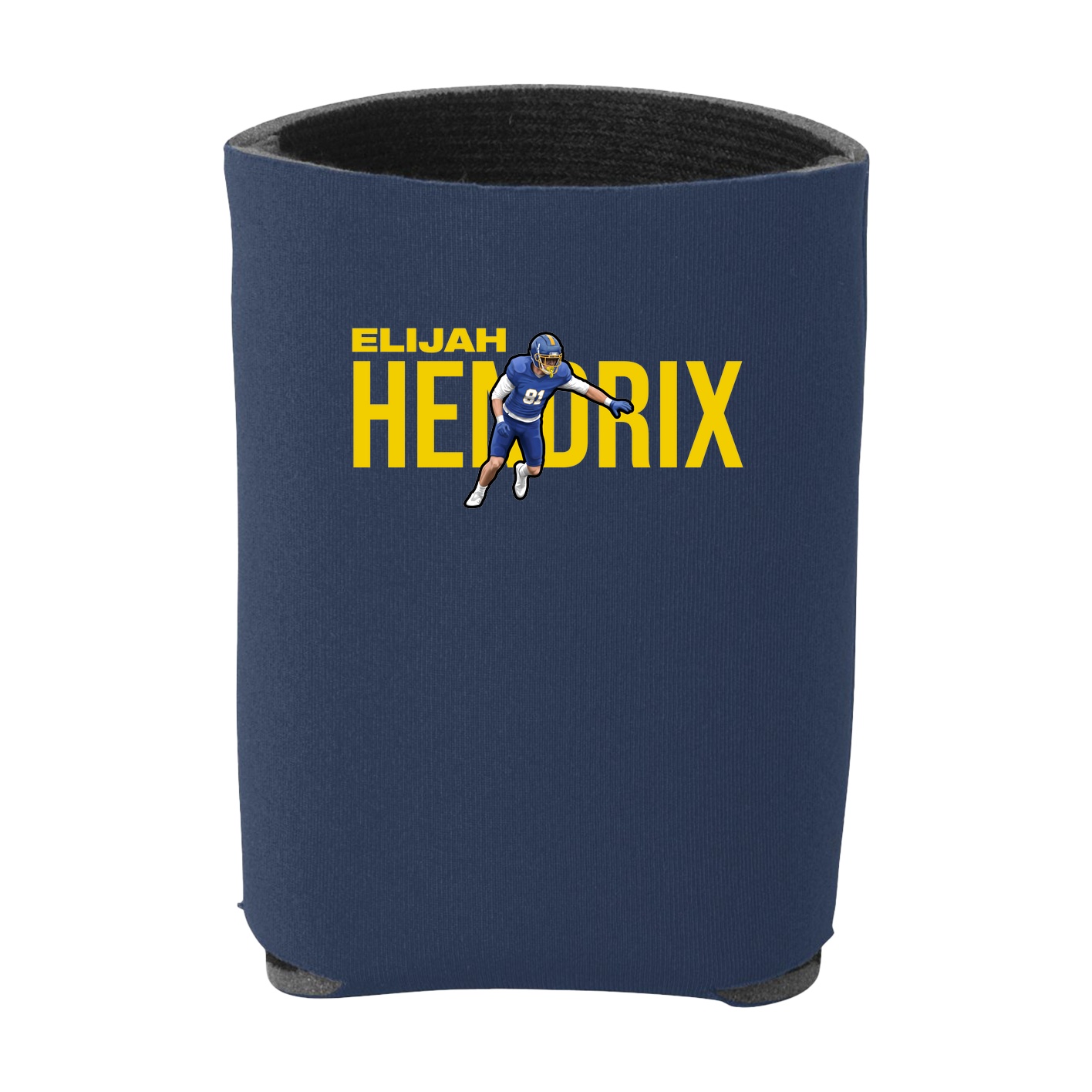 Can Holder — Player Name in Navy