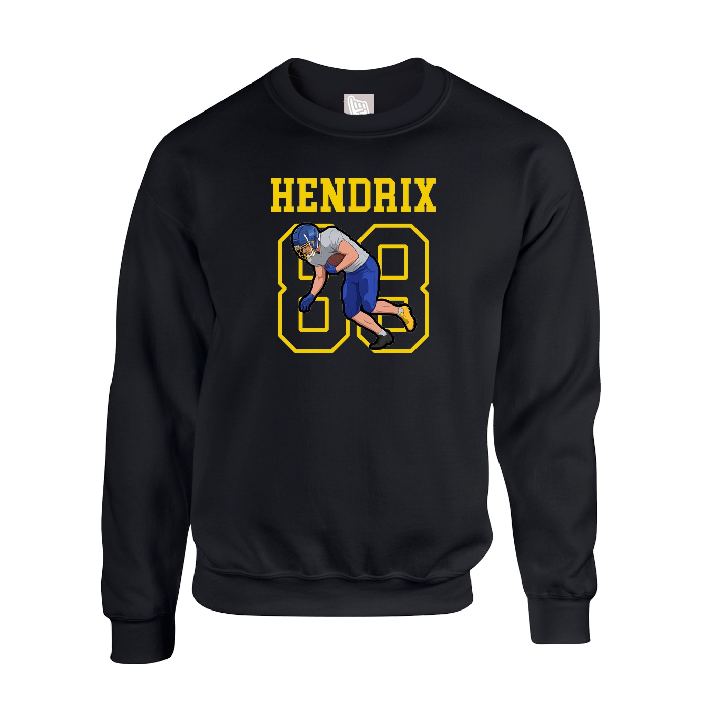 Fleece Crew — Shirsey in Black