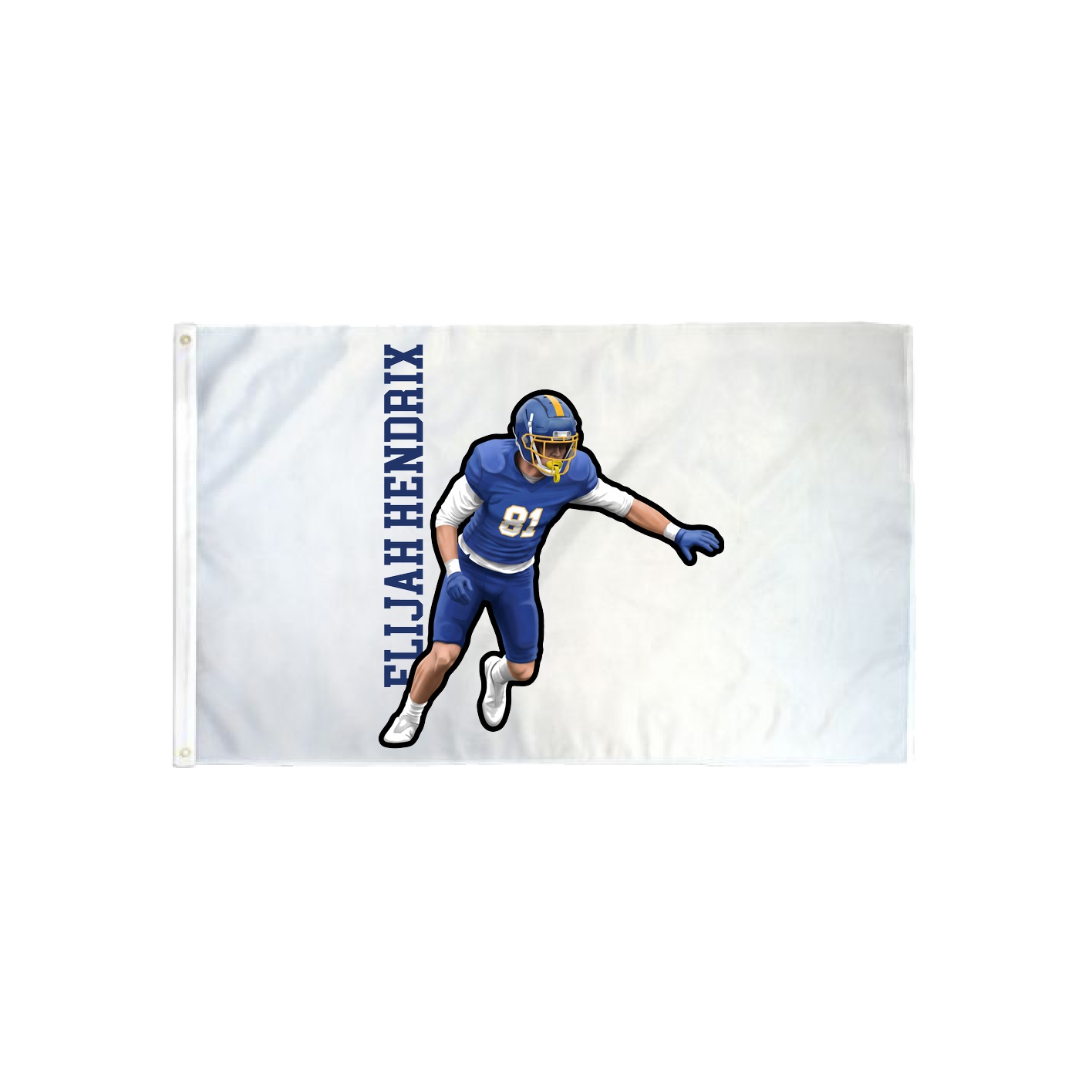 3x5 Flag — Name Vertical in Classic