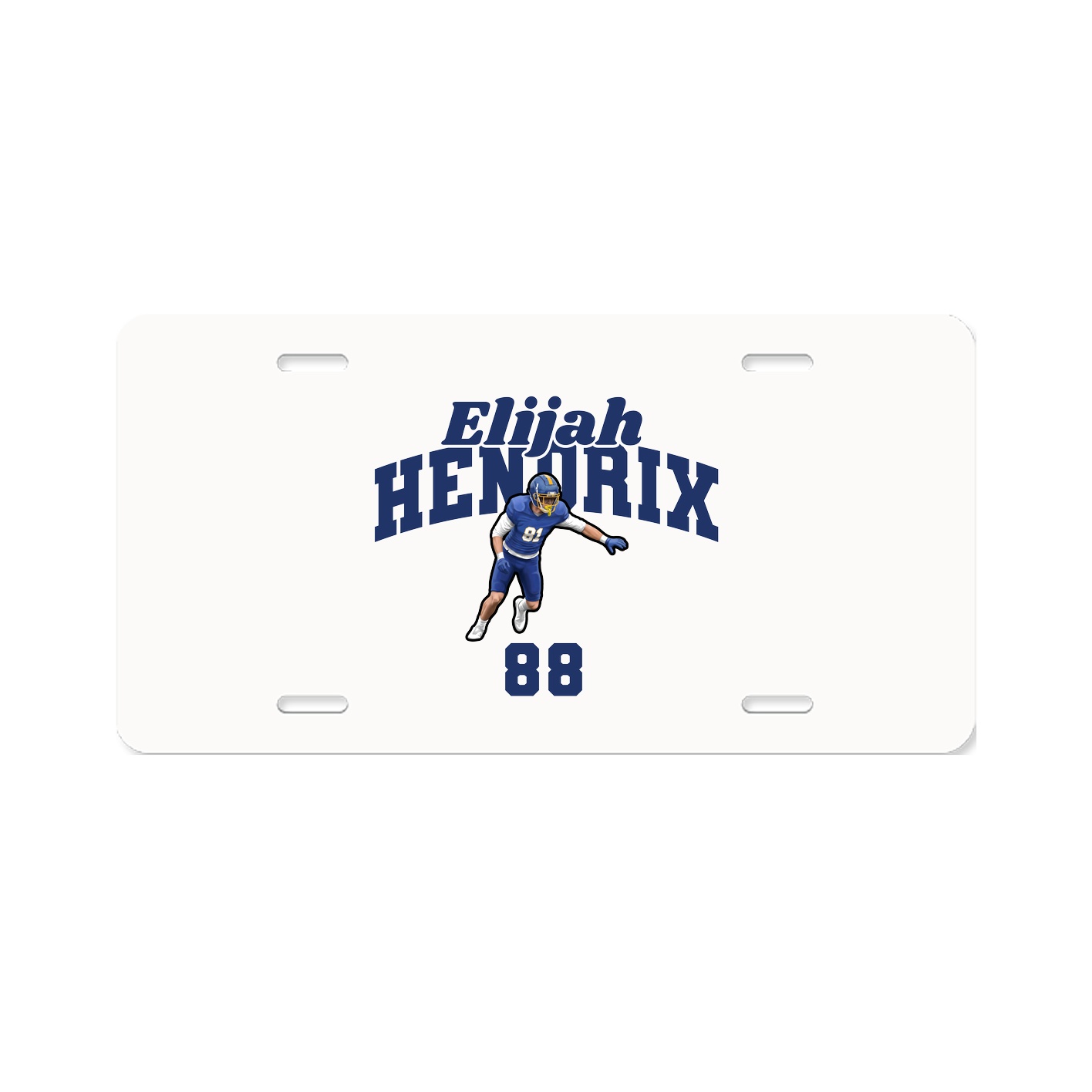License Plate — Signature Arch in Classic