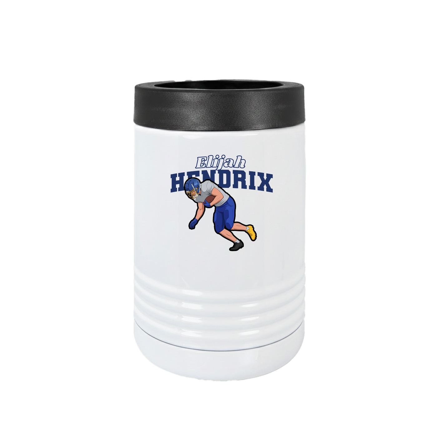 Beverage Holder — Name Arch in White