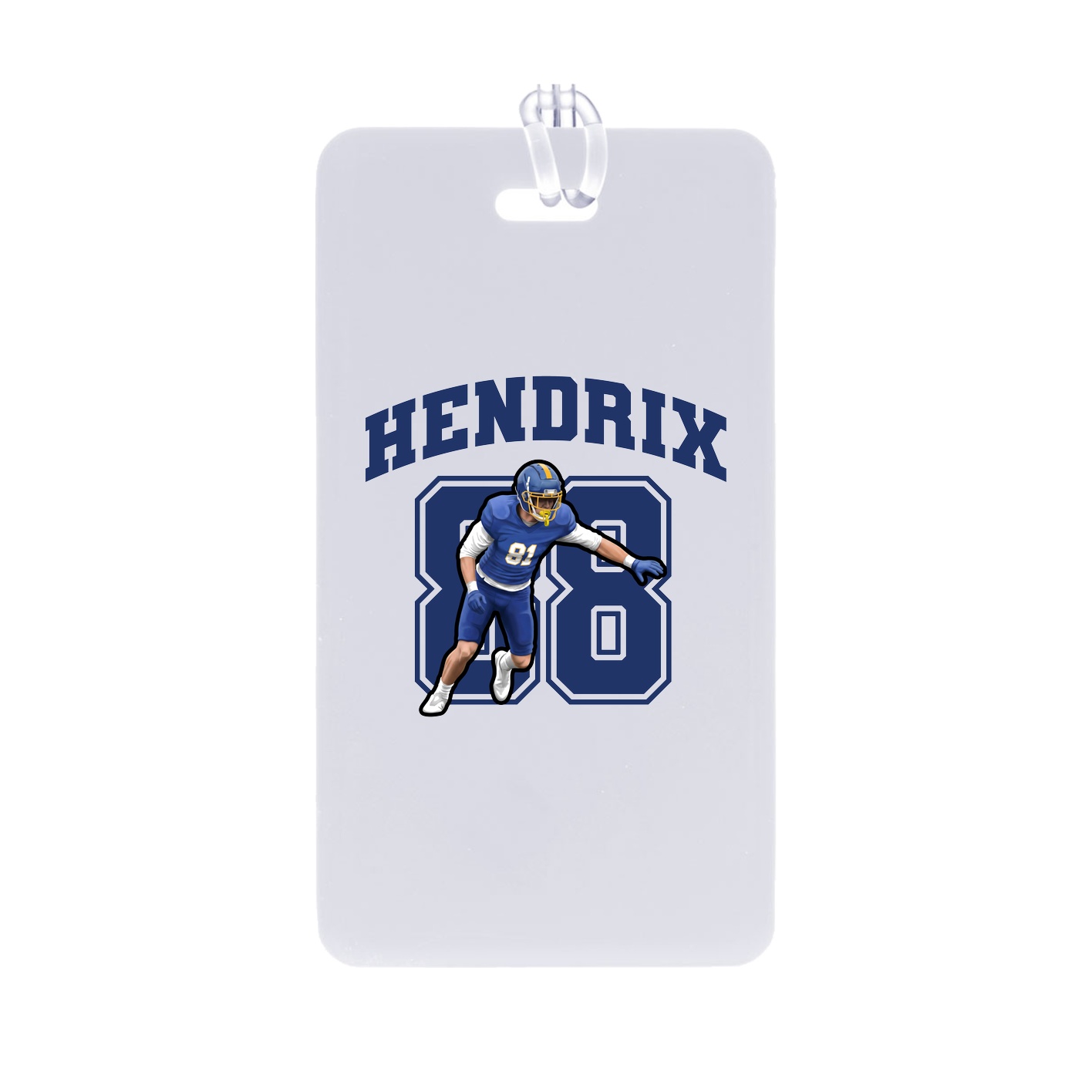 Bag Tag — Number in Classic