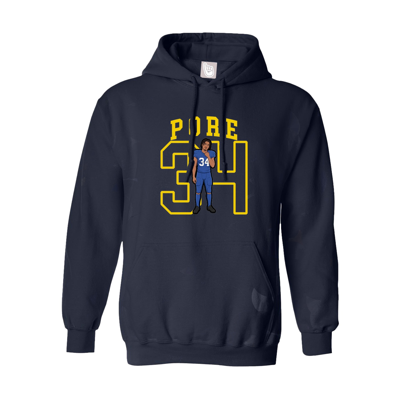Youth Hoodie — Shirsey in Navy