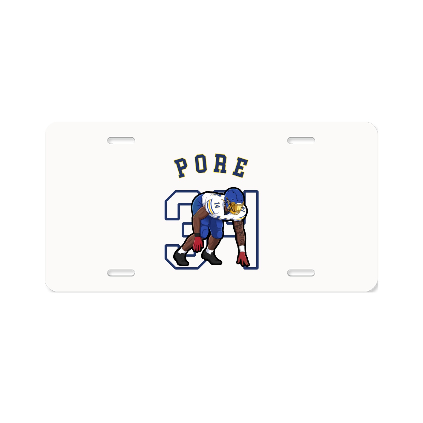License Plate — Shirsey Arch in Classic