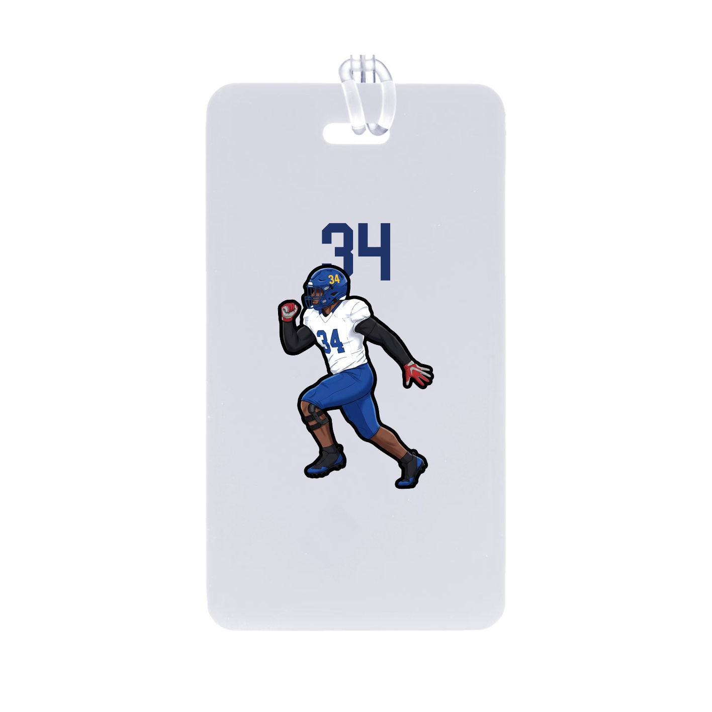 Bag Tag — Number Top in Classic
