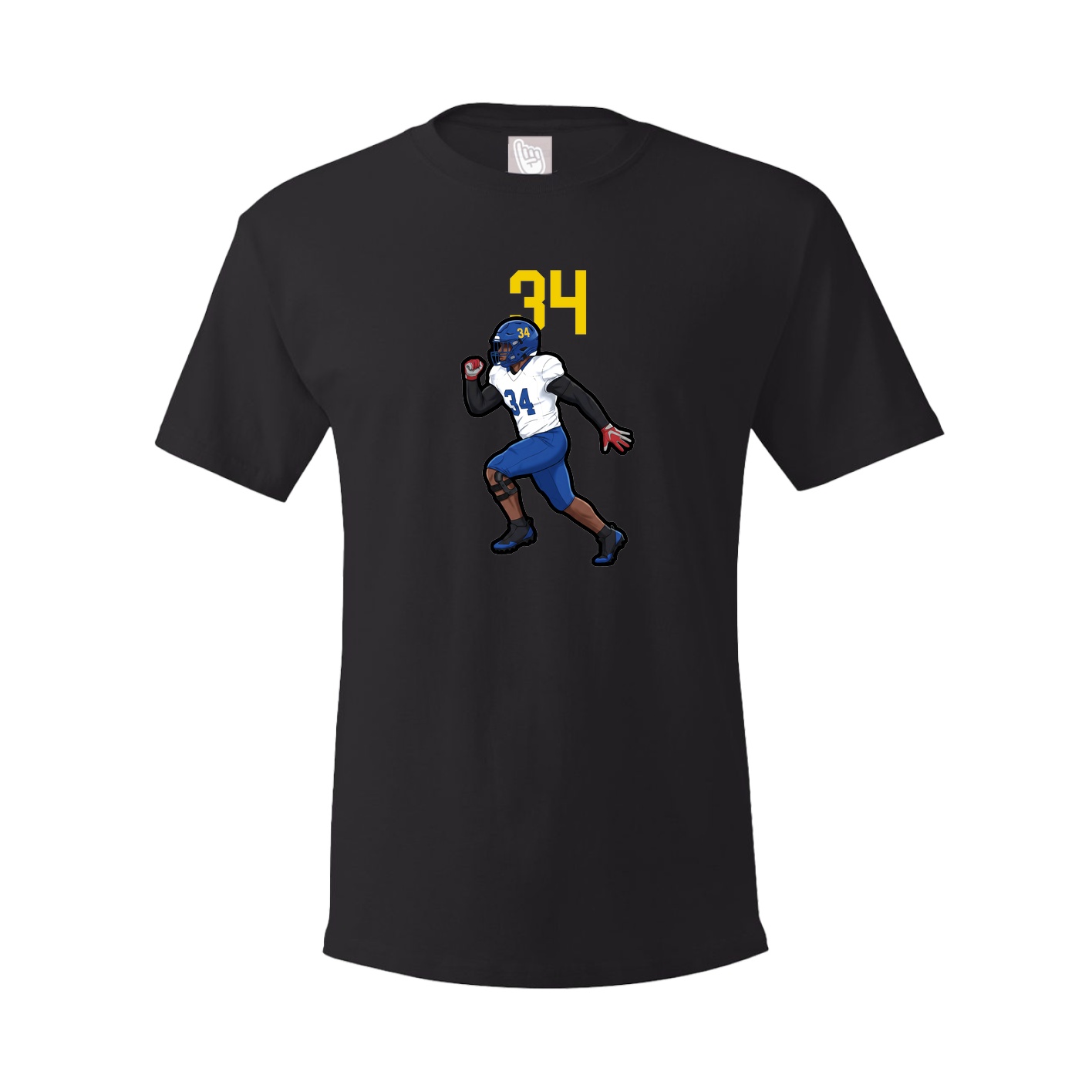 Tee — Number Top in Black