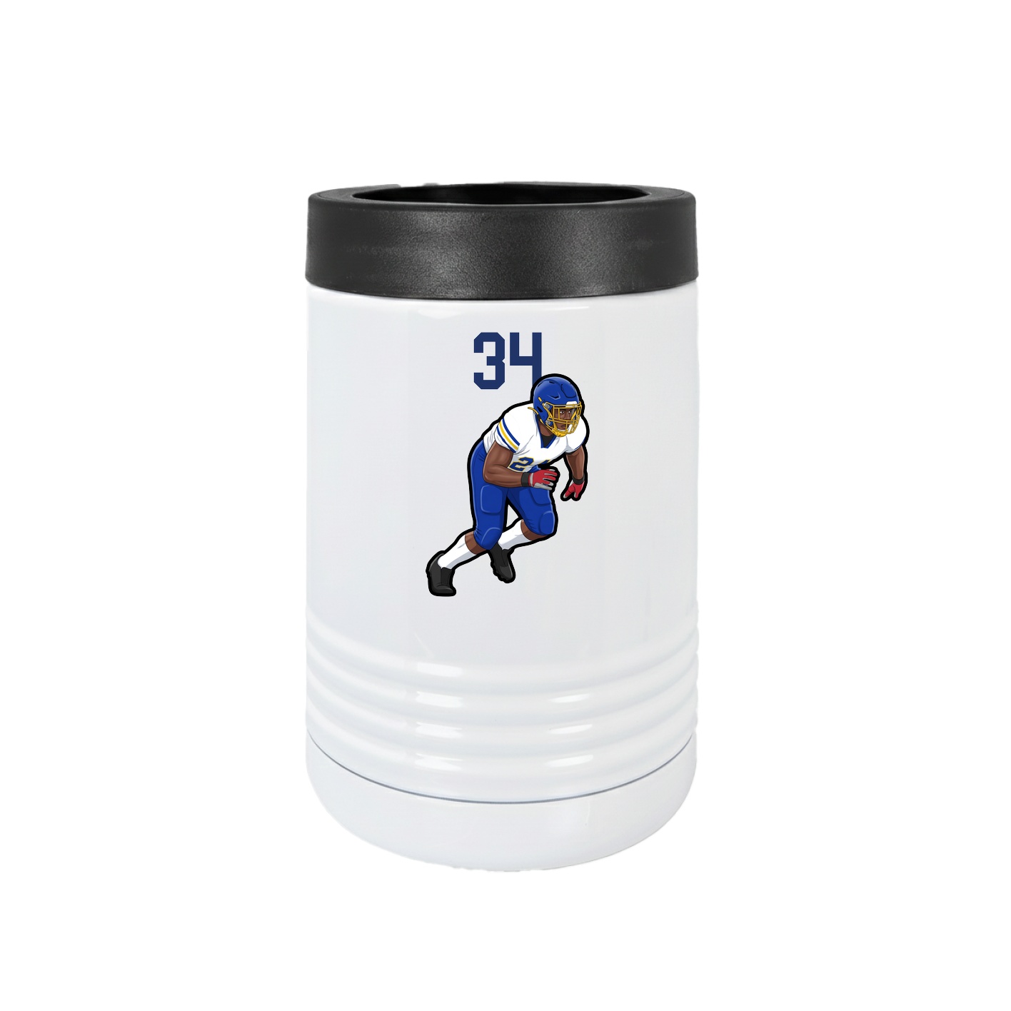 Beverage Holder — Number Top in White