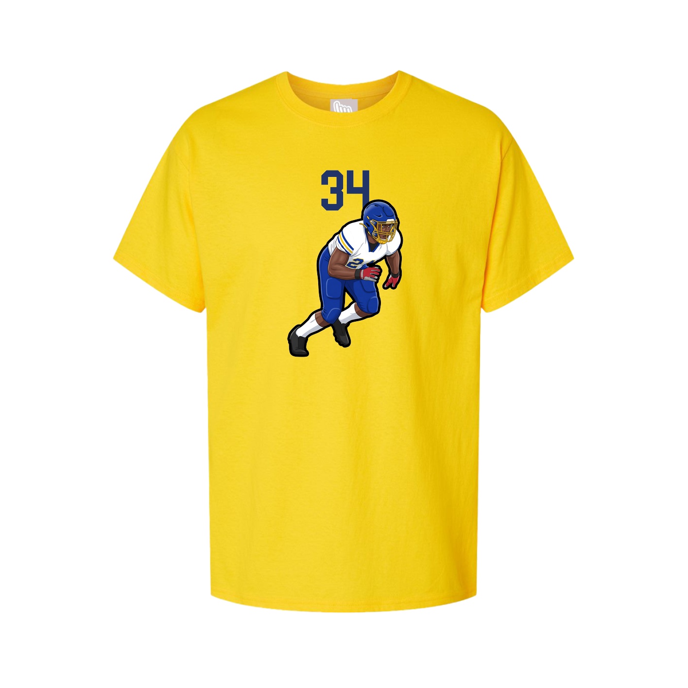 Tee — Number Top in Gold