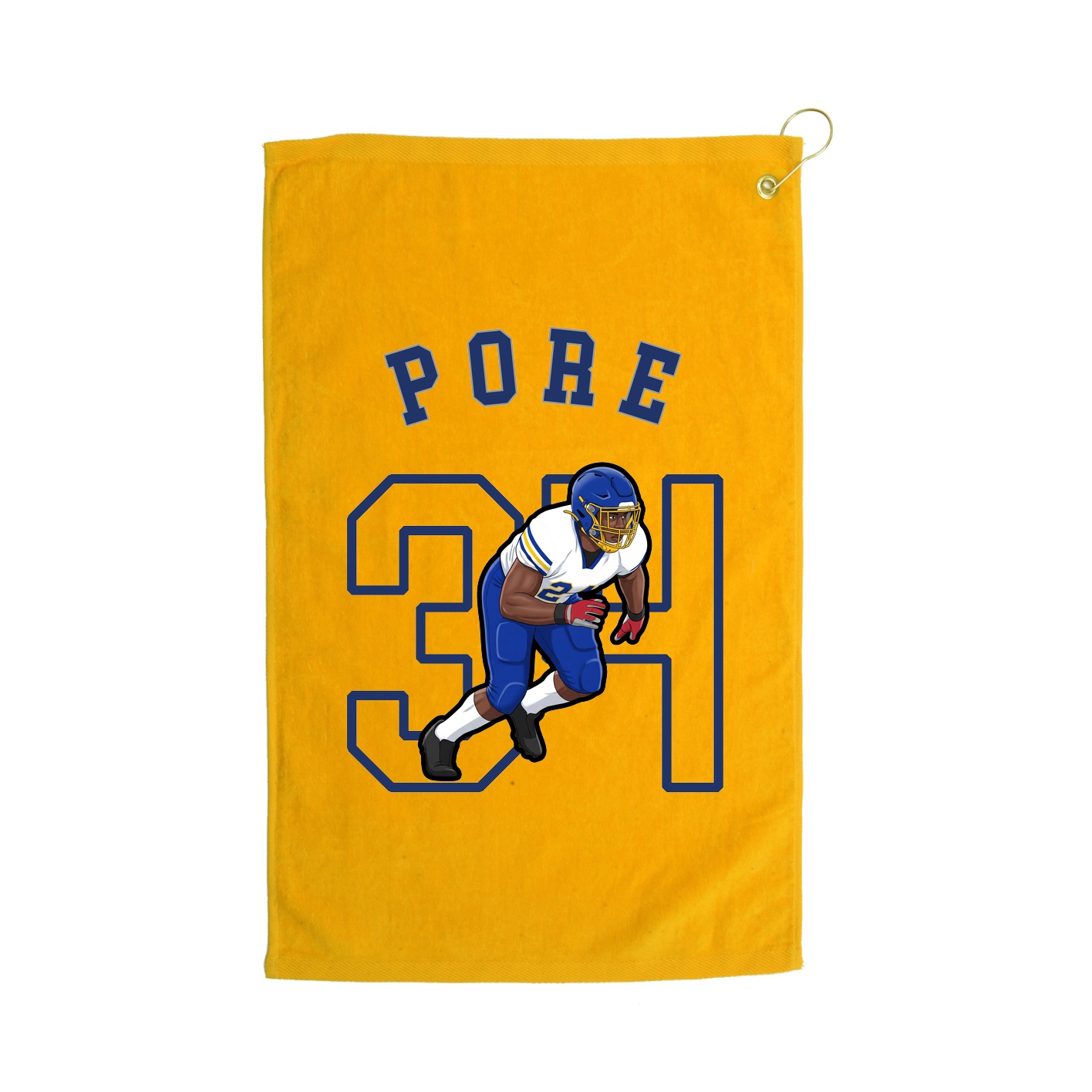Terry Velour Golf Towel