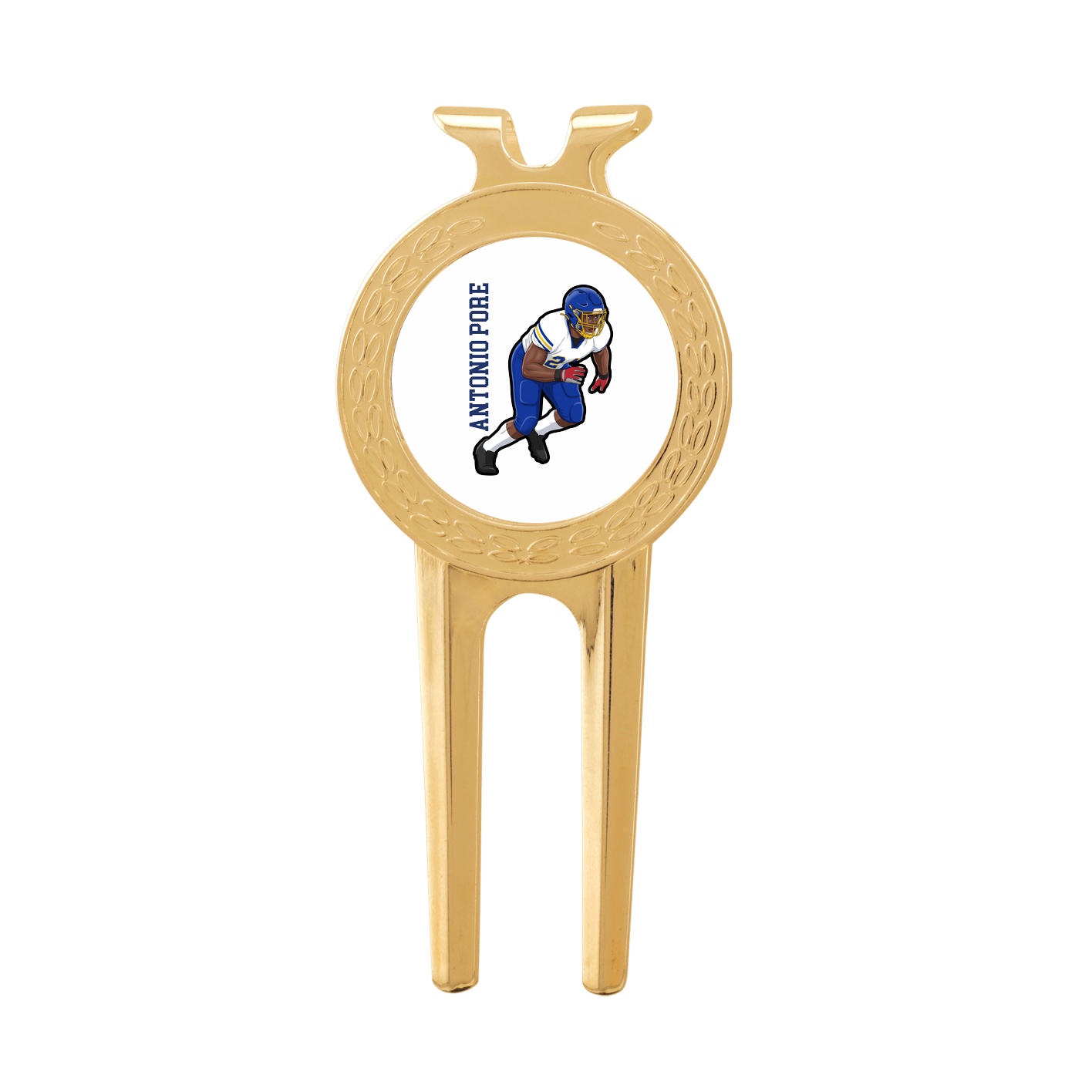 Divot Tool with Ball Marker — Name Vertical in Classic