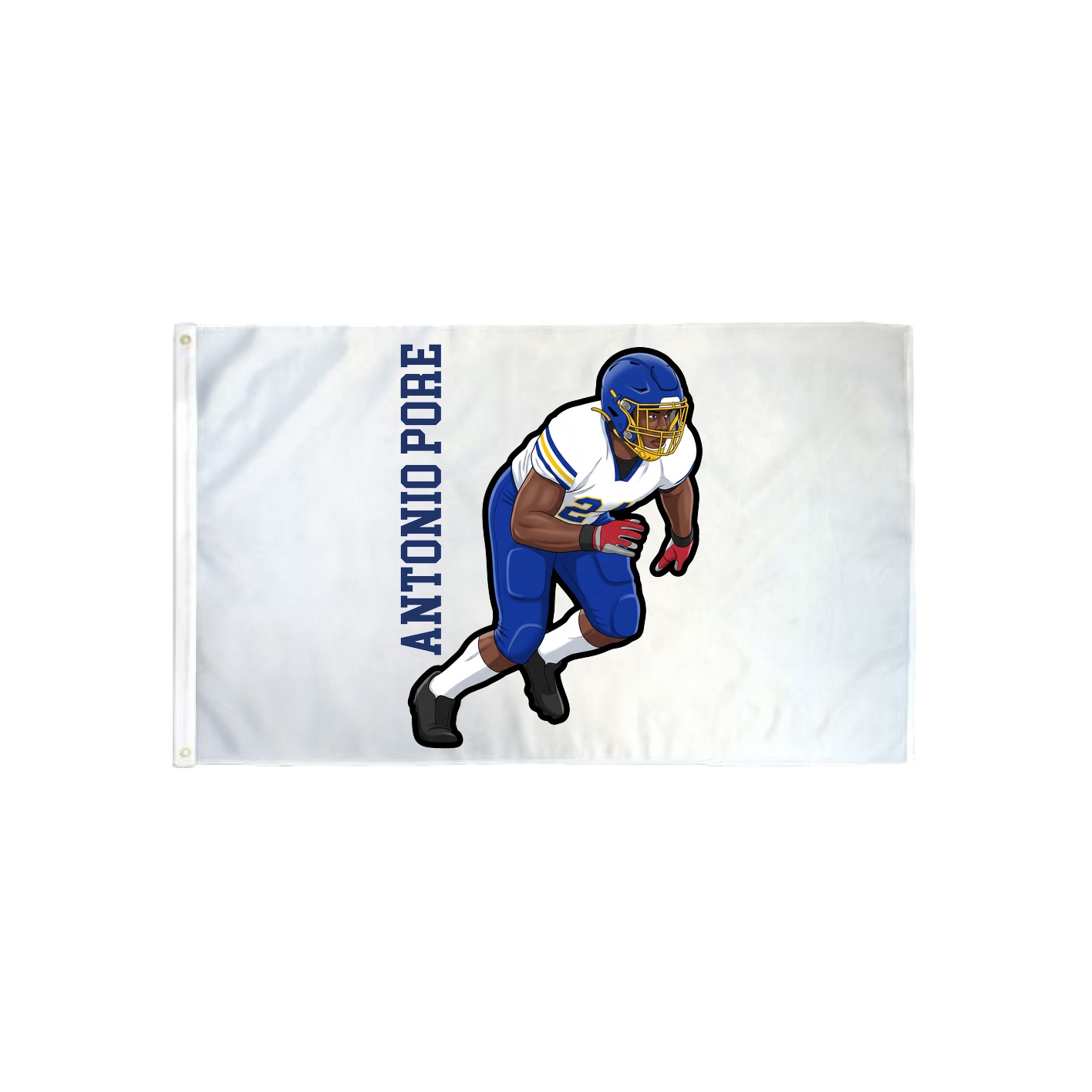 3x5 Flag — Name Vertical in Classic