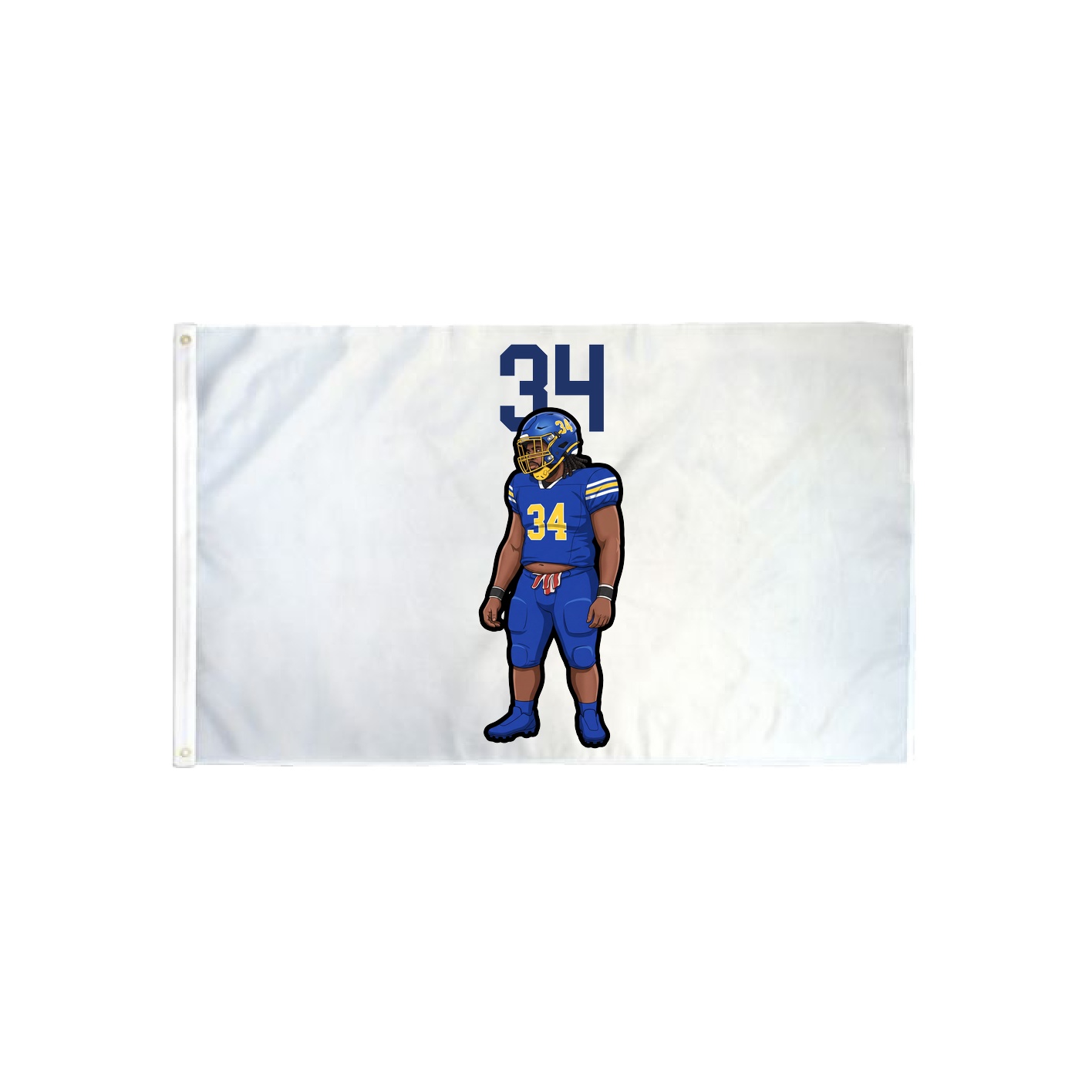 3x5 Flag — Number Top in Classic